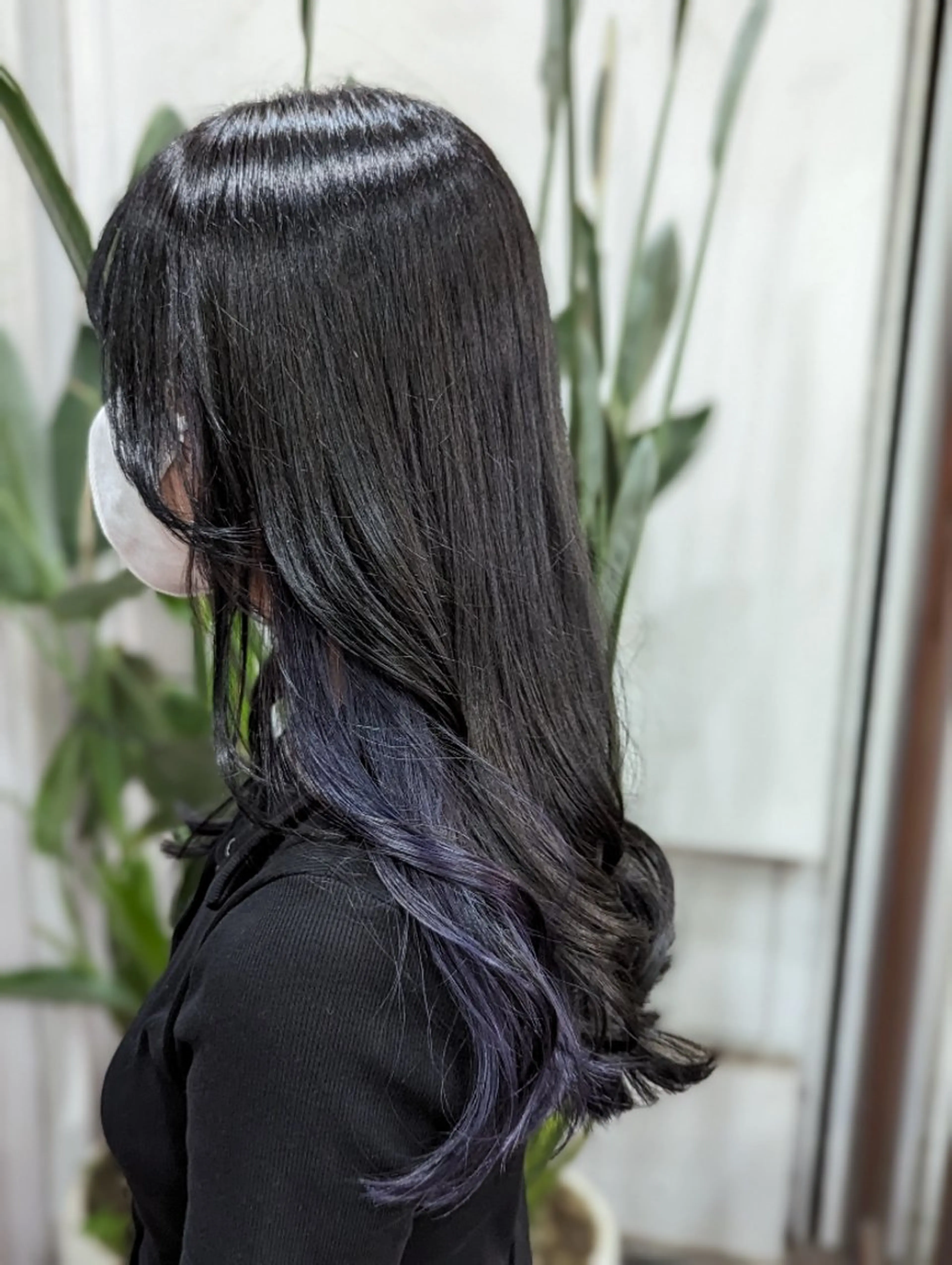 ロング カラー ヘアカラー トリートメント 髪質改善アンブリーチ 店長みやけななのヘアスタイル