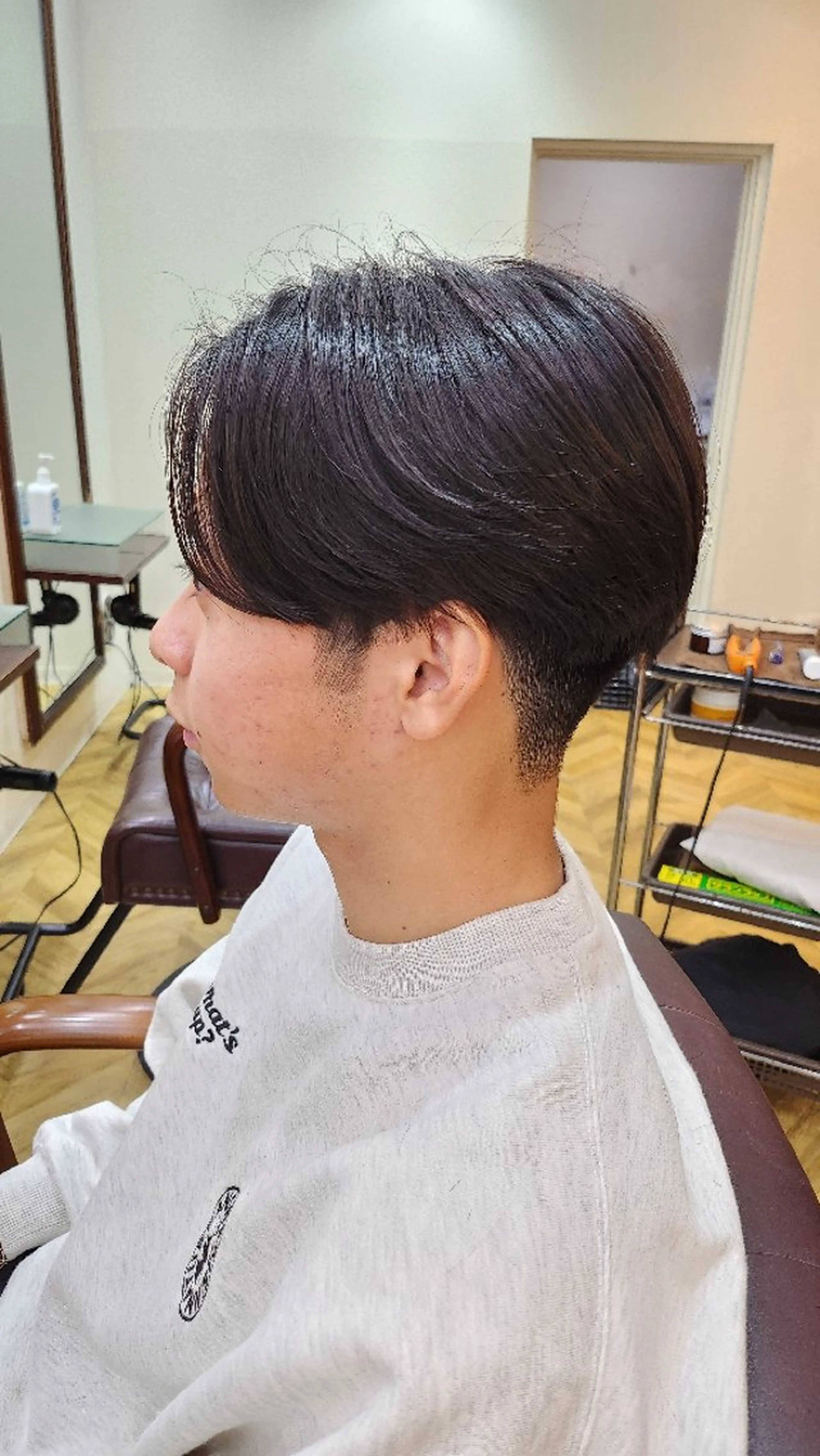 ショート メンズ センターパート 清潔感×垢抜けヘアー ✂︎タカダリョウマのヘアスタイル