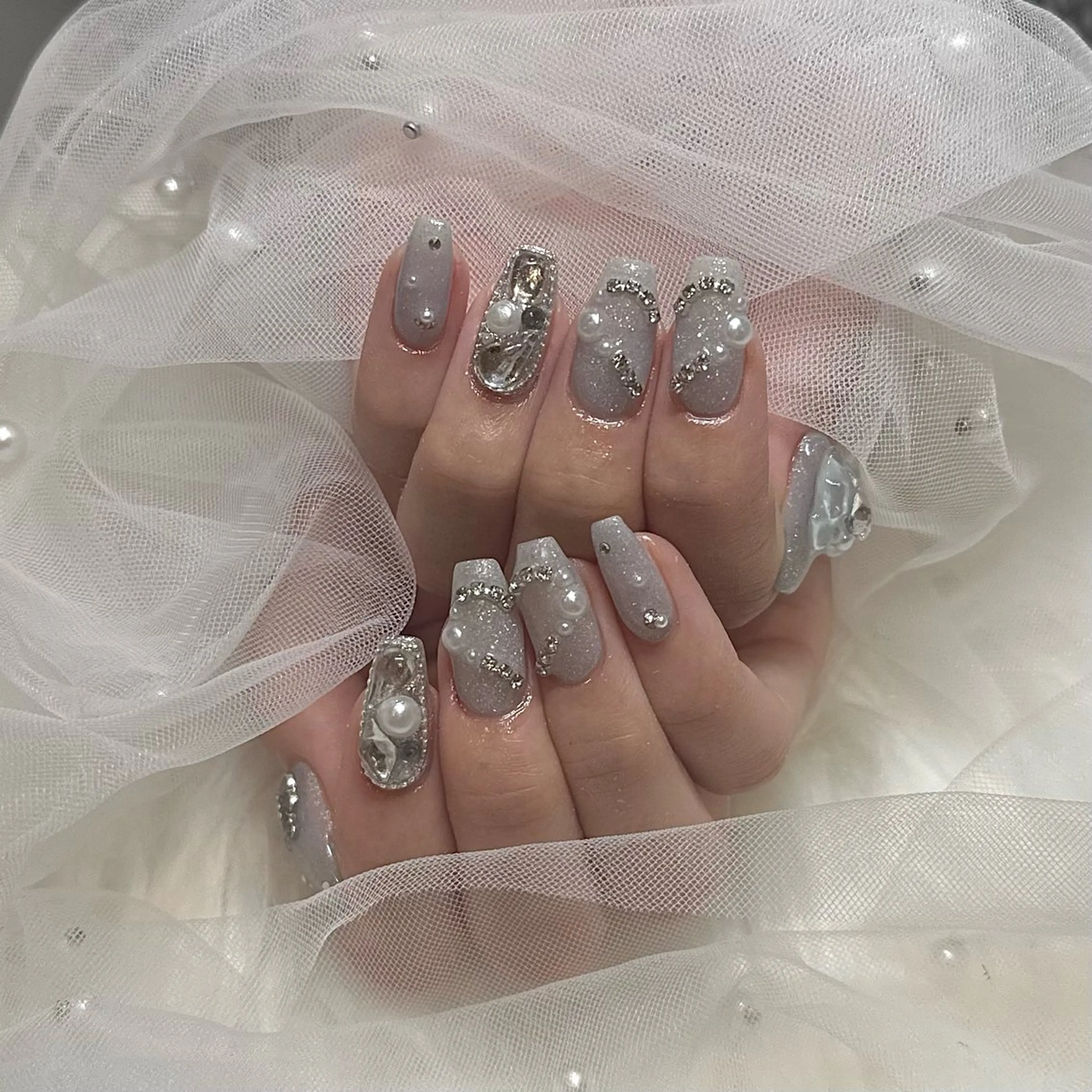 ネイル ハンドネイル She nail studio 原宿店所属・いいだえみ ୨୧ᵕ̤ᴗᵕ̤)のネイルデザイン