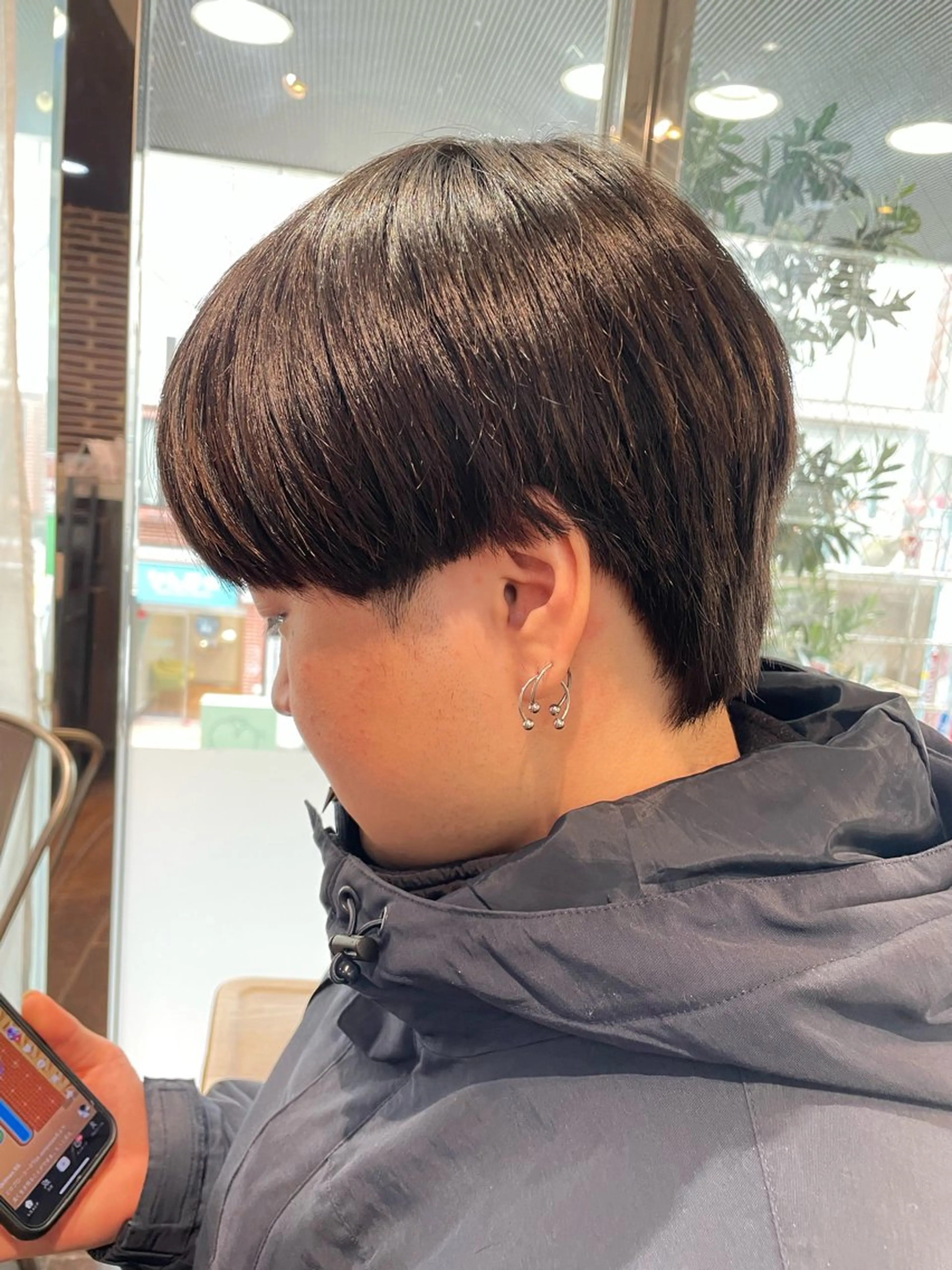 ミディアム メンズ メンズブリーチ メンズハイトーン 刈り上げ メンズ/ブリーチなし サクラ🌸のヘアスタイル