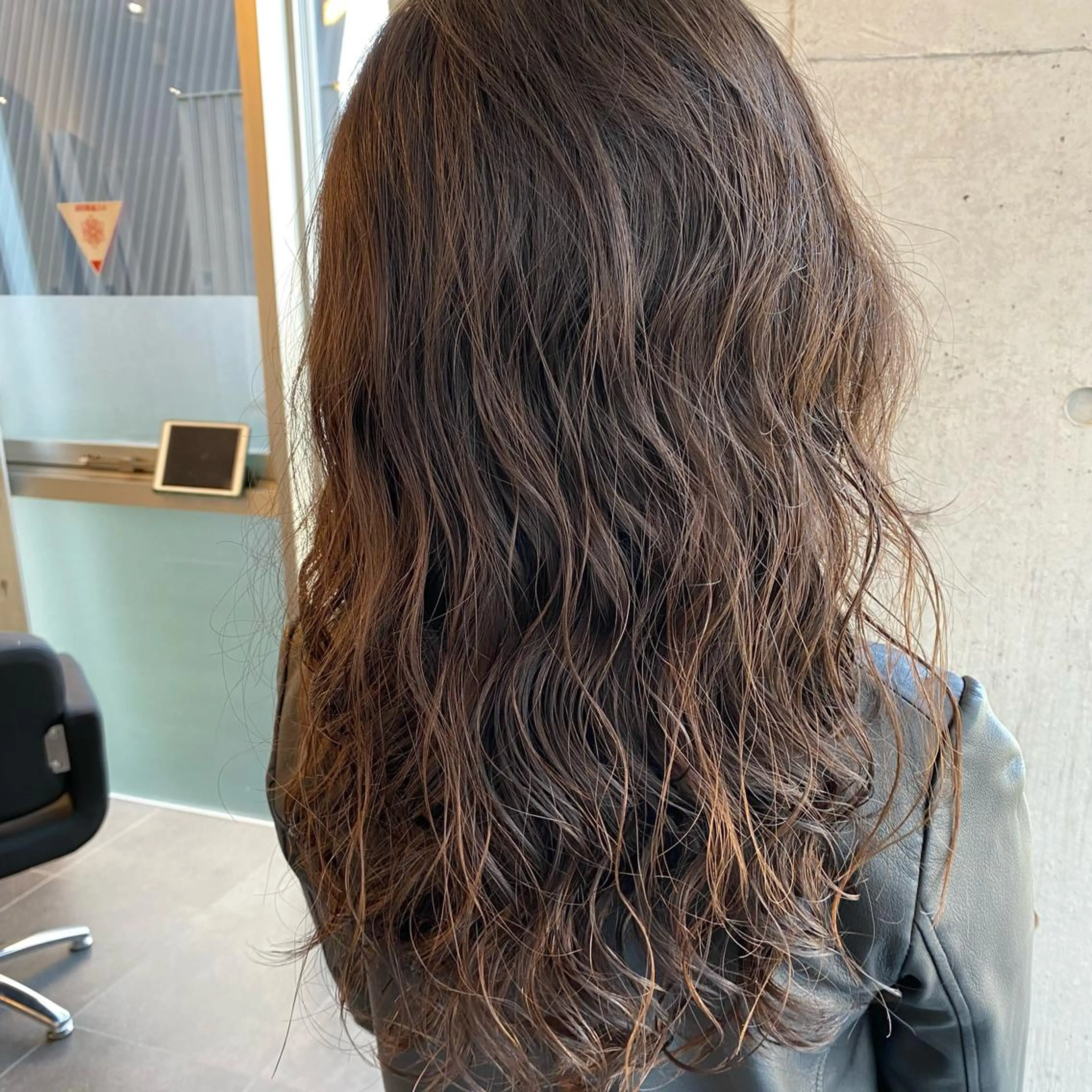 ロング カット パーマ YinYang所属・川﨑 章弘のヘアスタイル