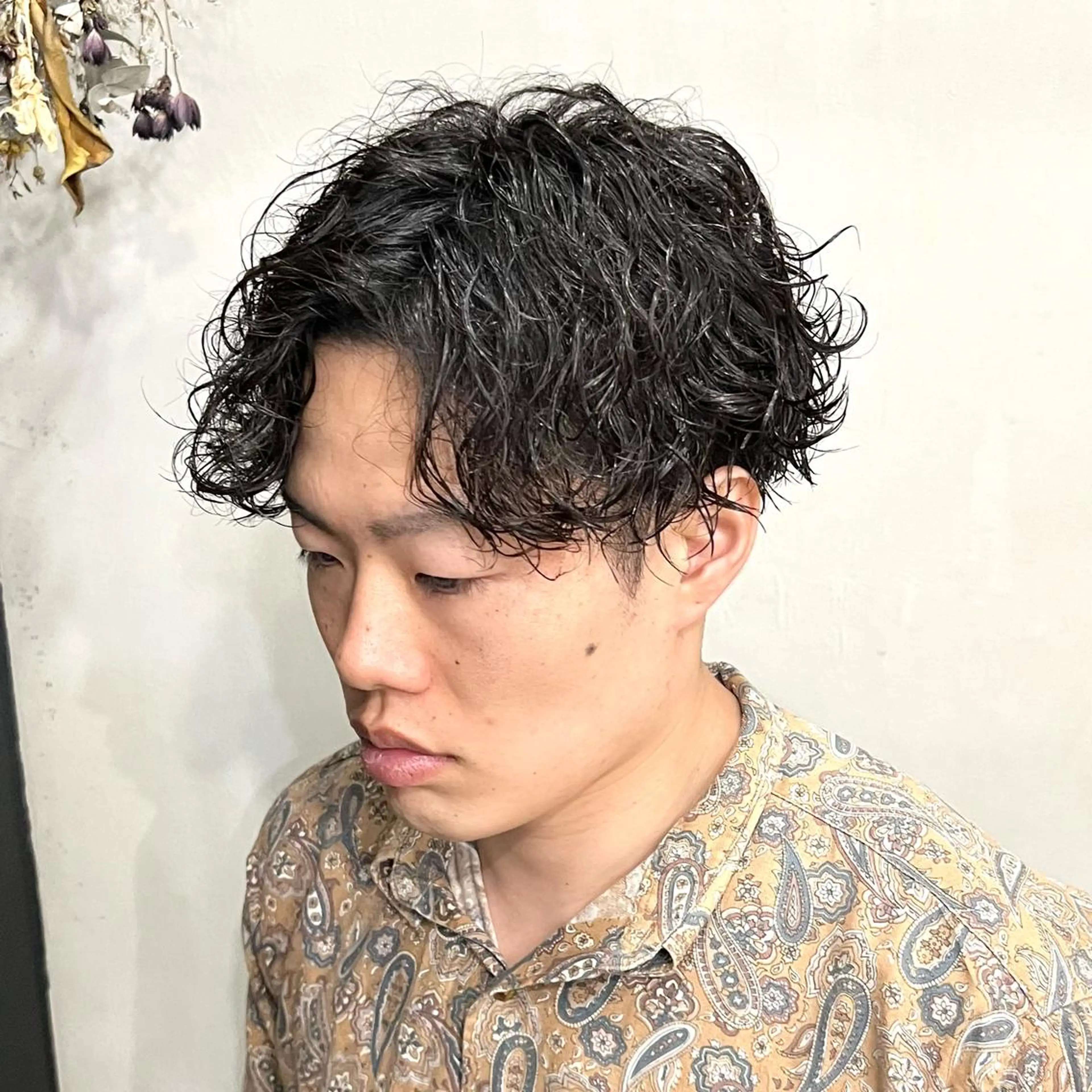 パーマ メンズ カット パーマ 💡似合わせのプロ 💡takutoのヘアスタイル