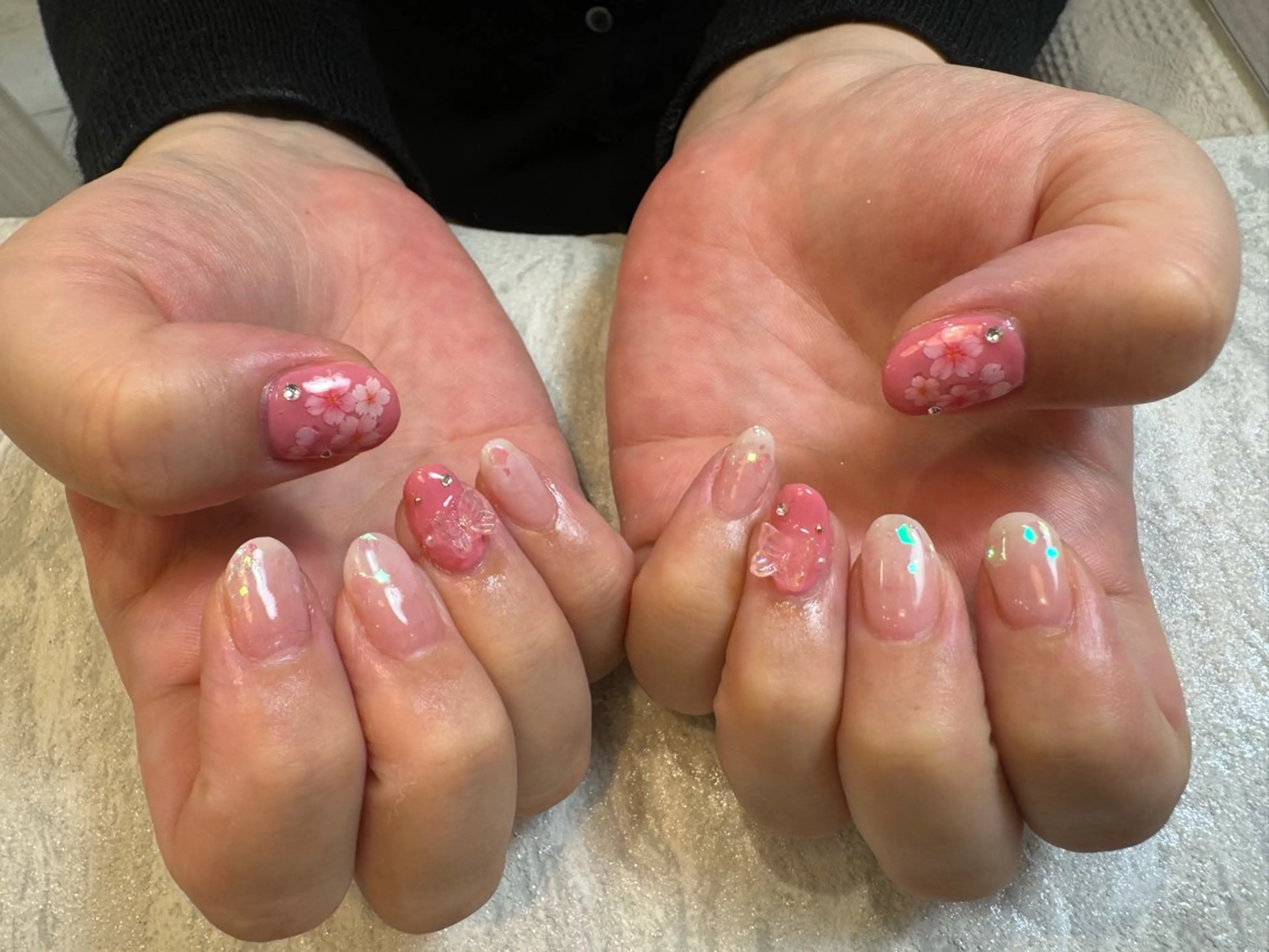 ネイル 春ネイル eyenailist NANAのネイルデザイン