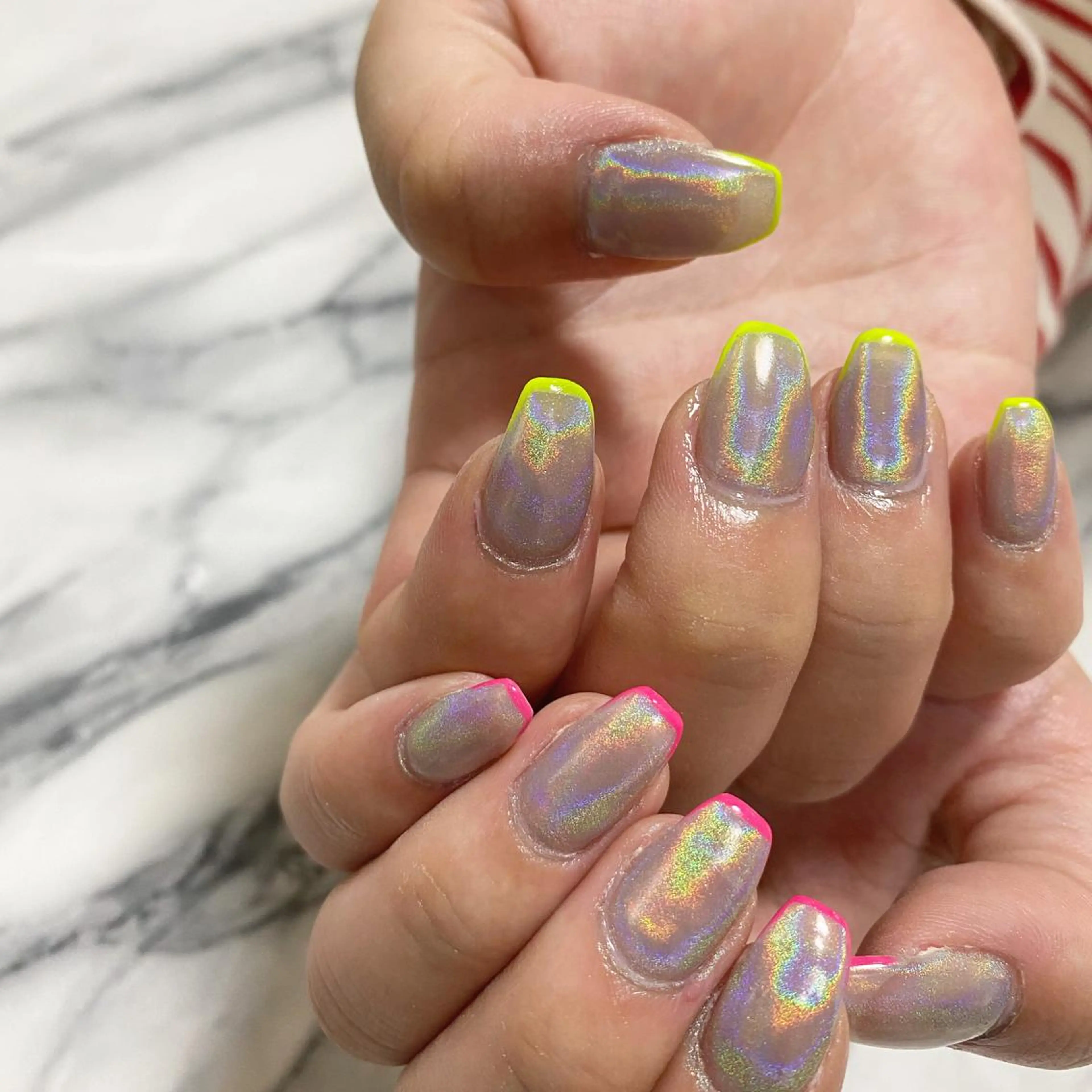 ネイル フレンチネイル QULEONAIL所属・大城 裕麻のネイルデザイン