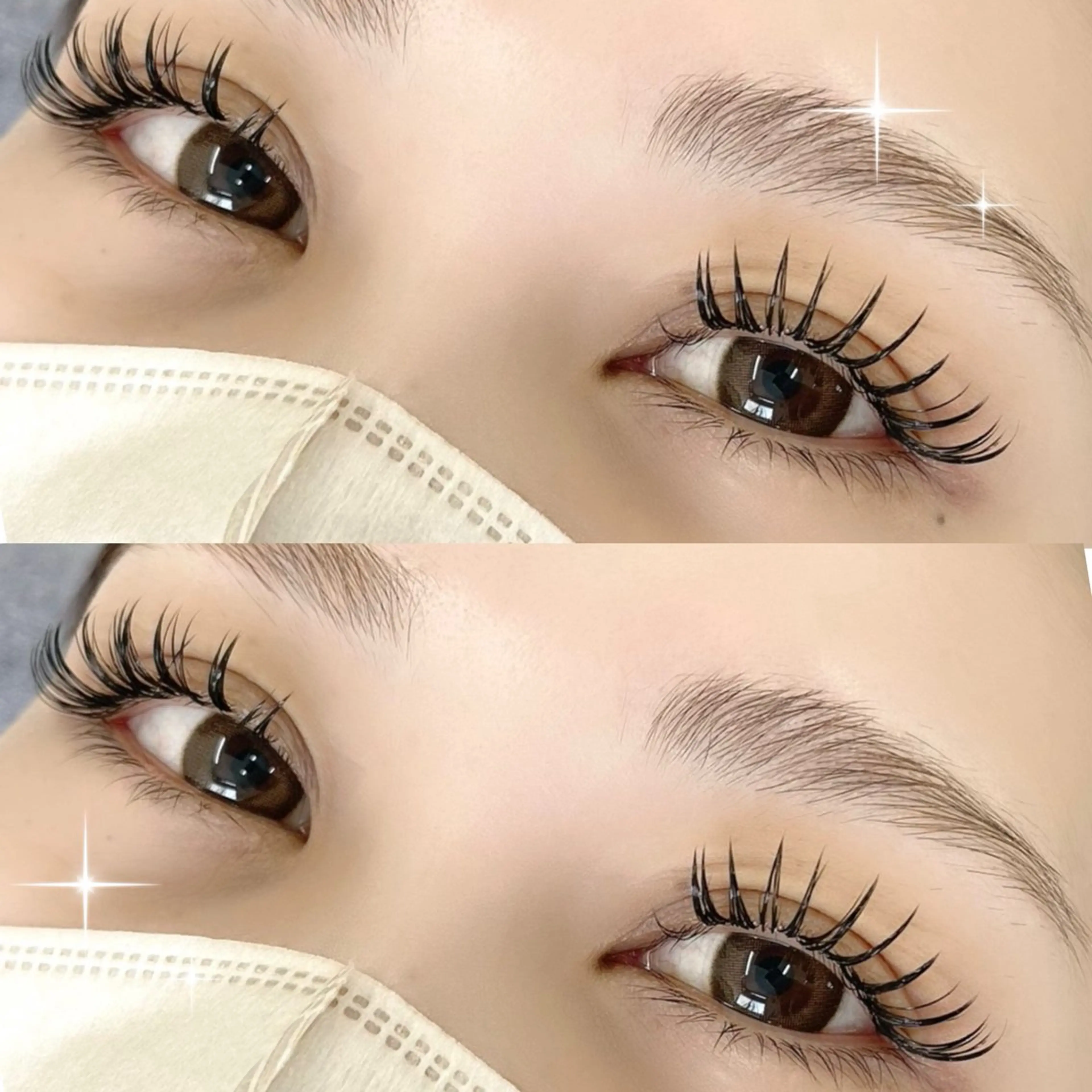 【🎀期間限定🎀】マツエク100​〜​120本✨️/技術向上のためモデル様募集しております！フラットラッシュ使用の写真