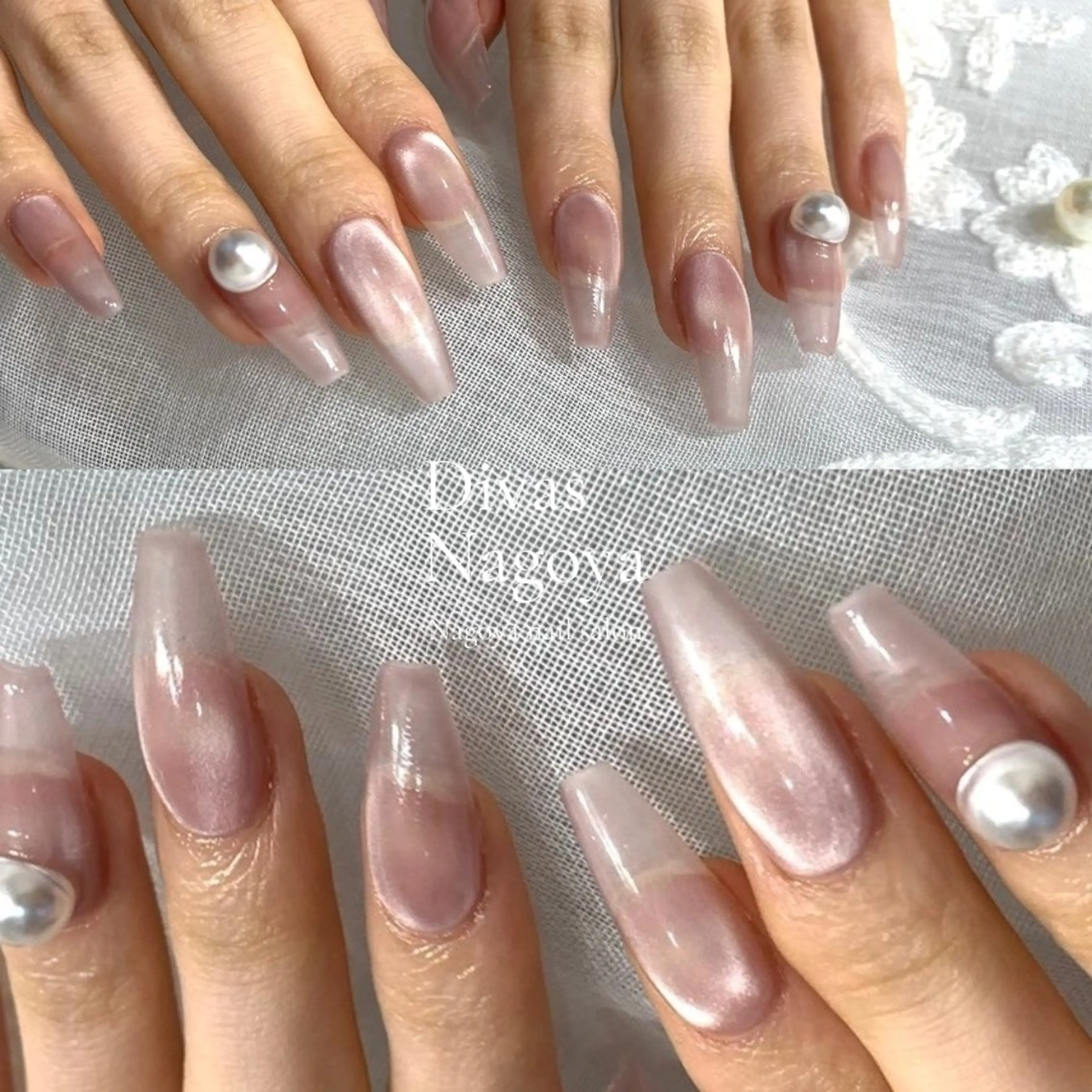 ネイル アートネイル 韓国ネイル マットネイル ミラーネイル ニュアンスネイル 🎀 Divas _Nagoyaのネイルデザイン