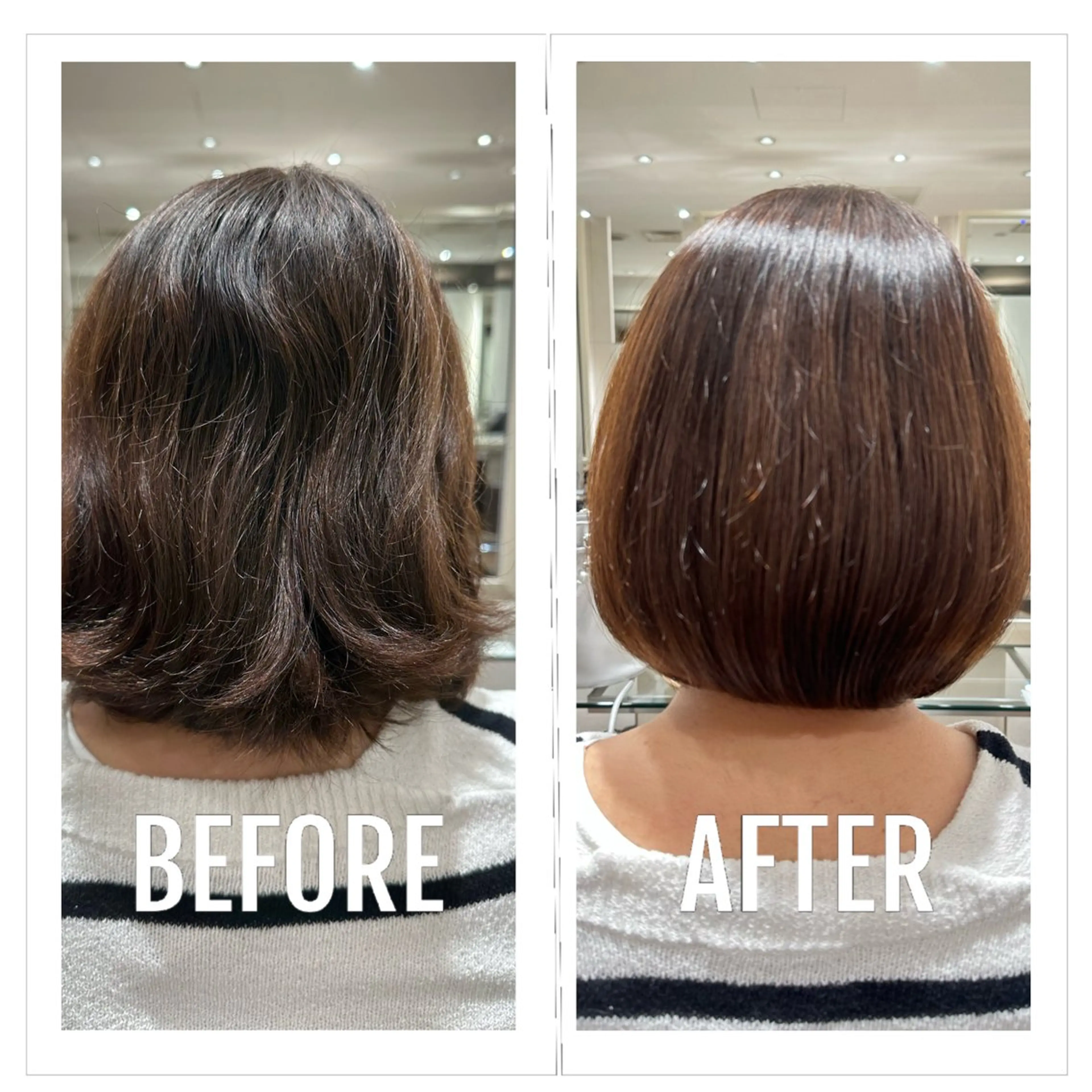 ショート ボブ カット ごとう さなのヘアスタイル