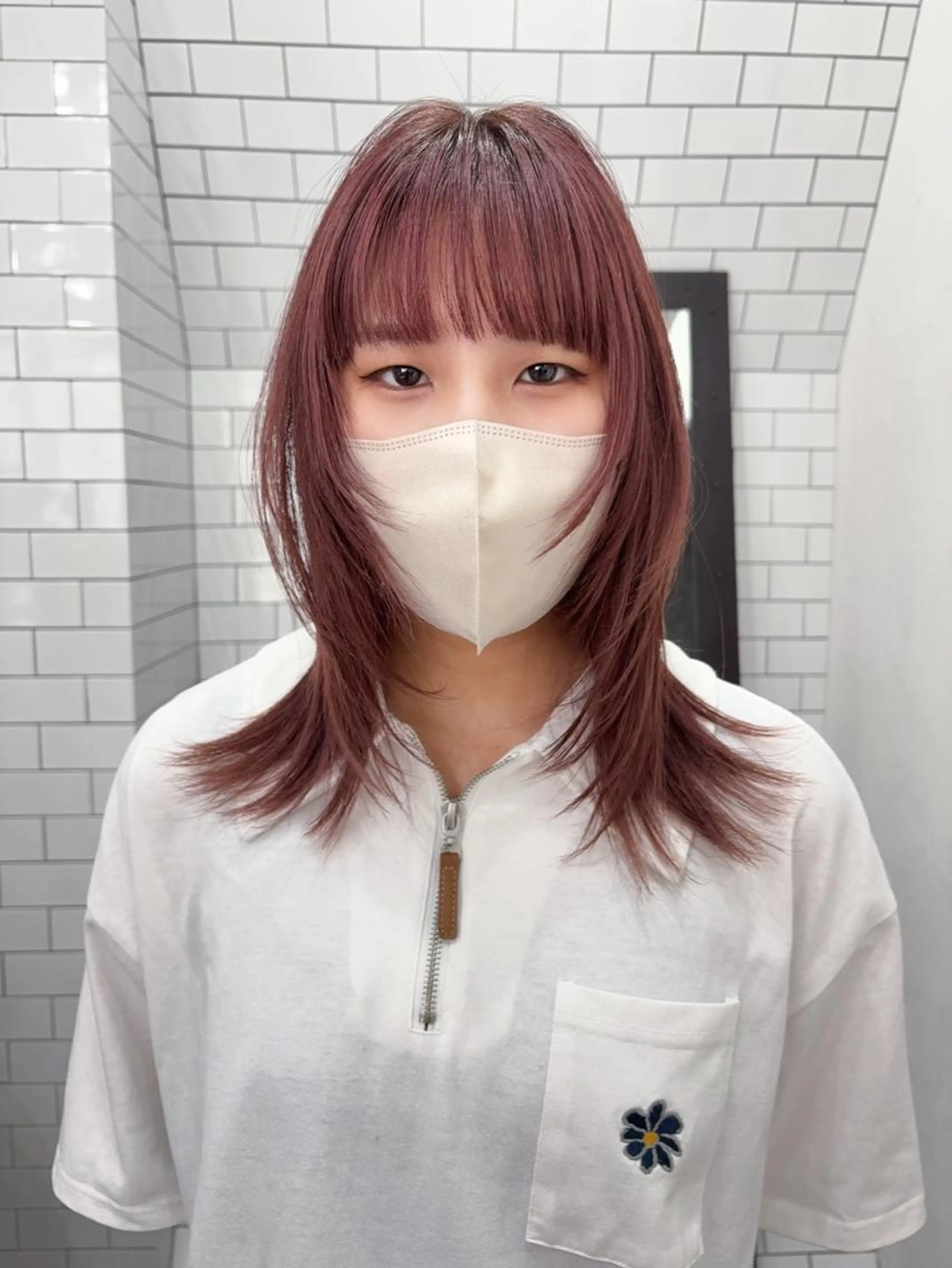 カット➕ワンカラーセミロング‼️通常¥14,630→¥7,975◎の写真