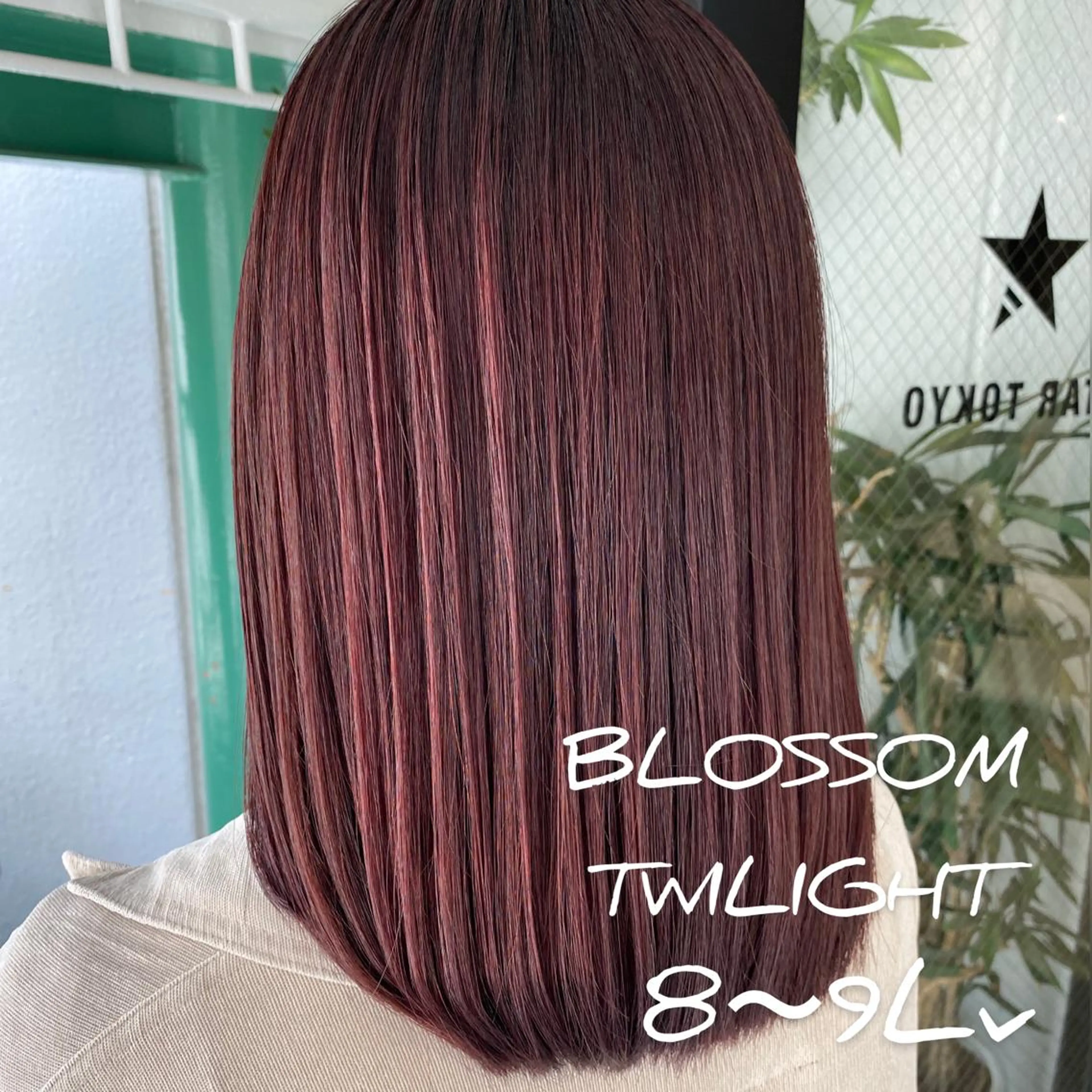 セミロング カラー ✨大人韓国レイヤー ✨吉原 潤✨のヘアスタイル