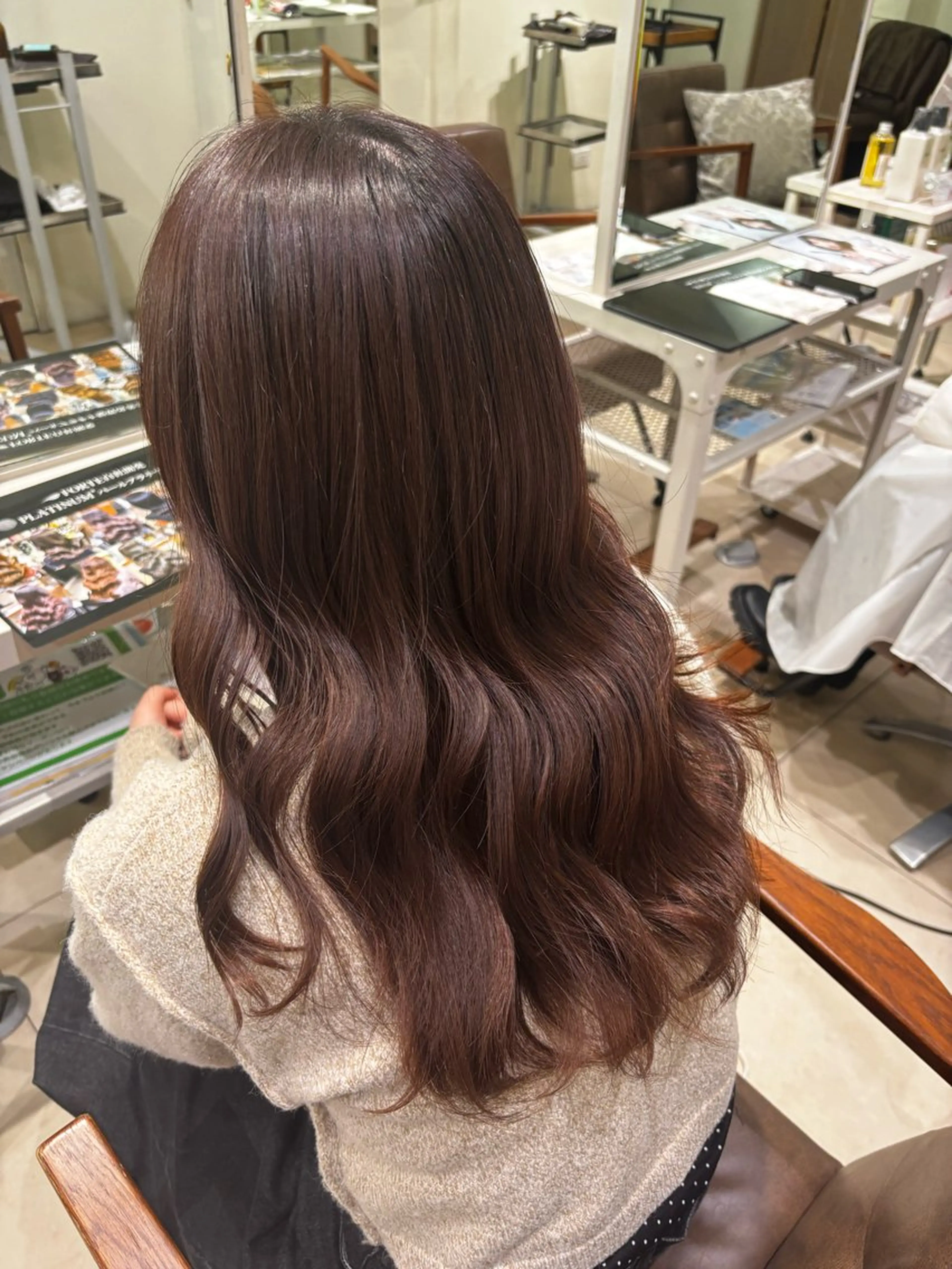 ロング ヘアカラー 似合わせ/まつパ👀 himari🌻のヘアスタイル