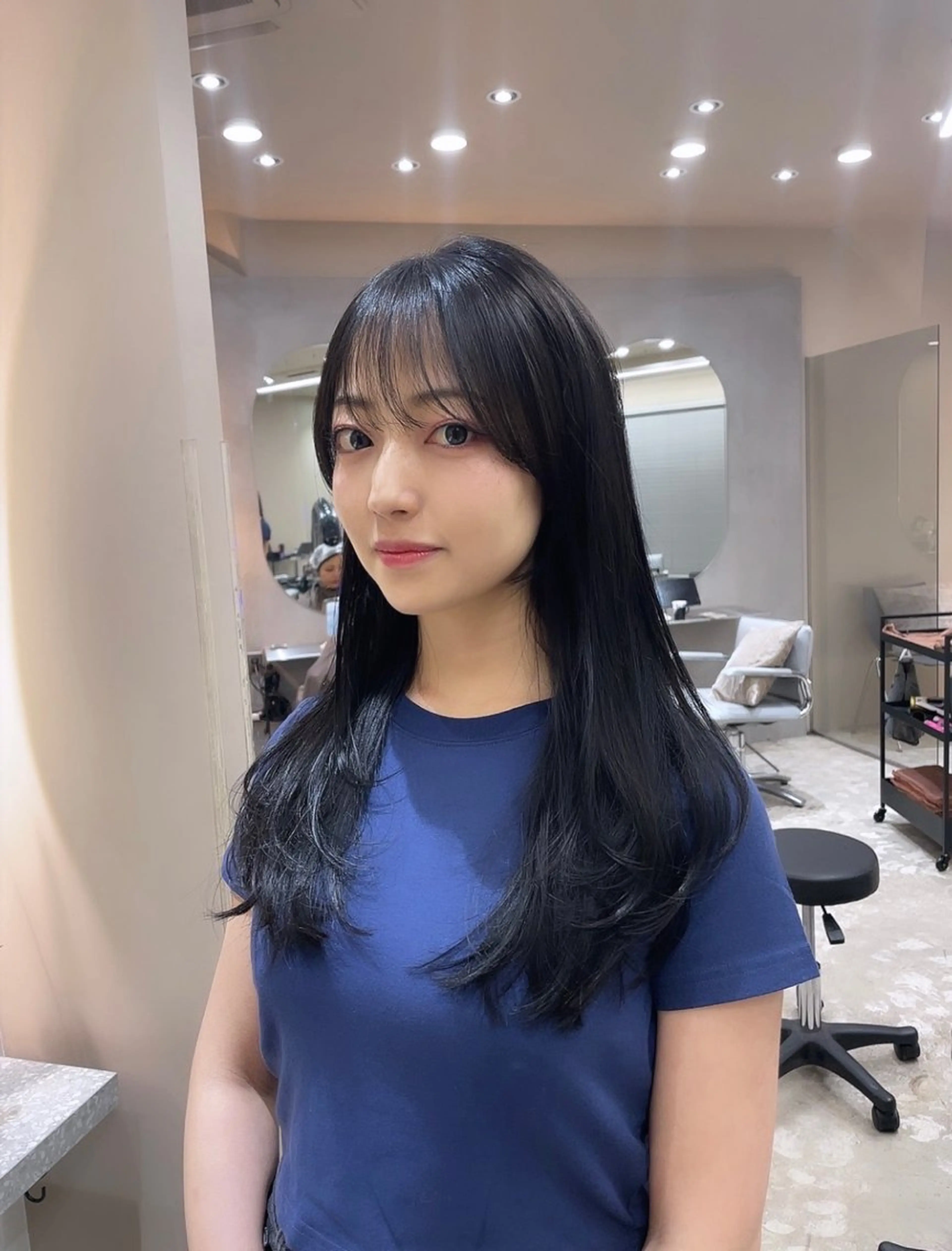 ロング くびれヘア レイヤーカット Ess所属・YUKI / レイヤーカット🤍のヘアスタイル