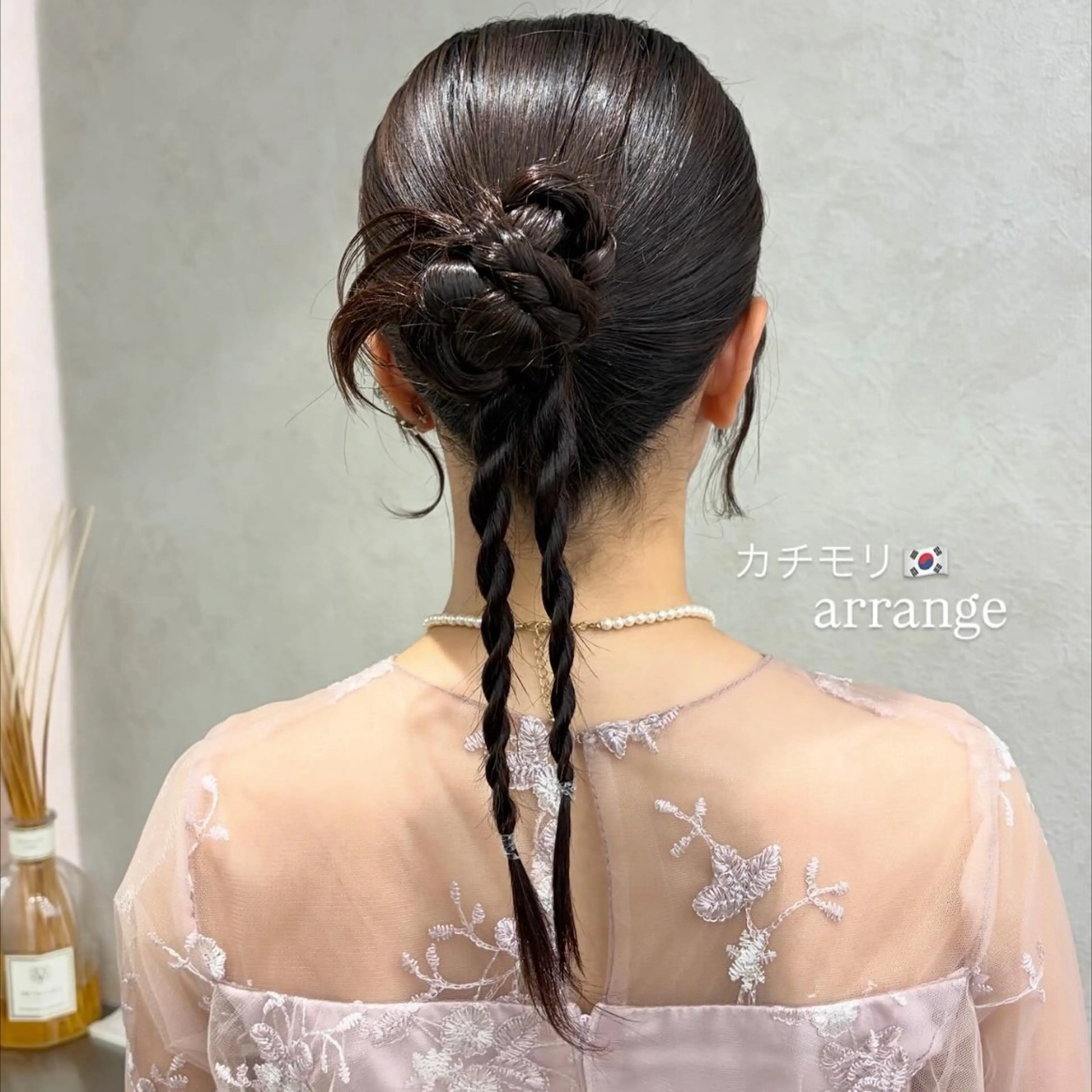 ヘアアレンジ monaヘアアレンジ /ハイトーンのヘアスタイル