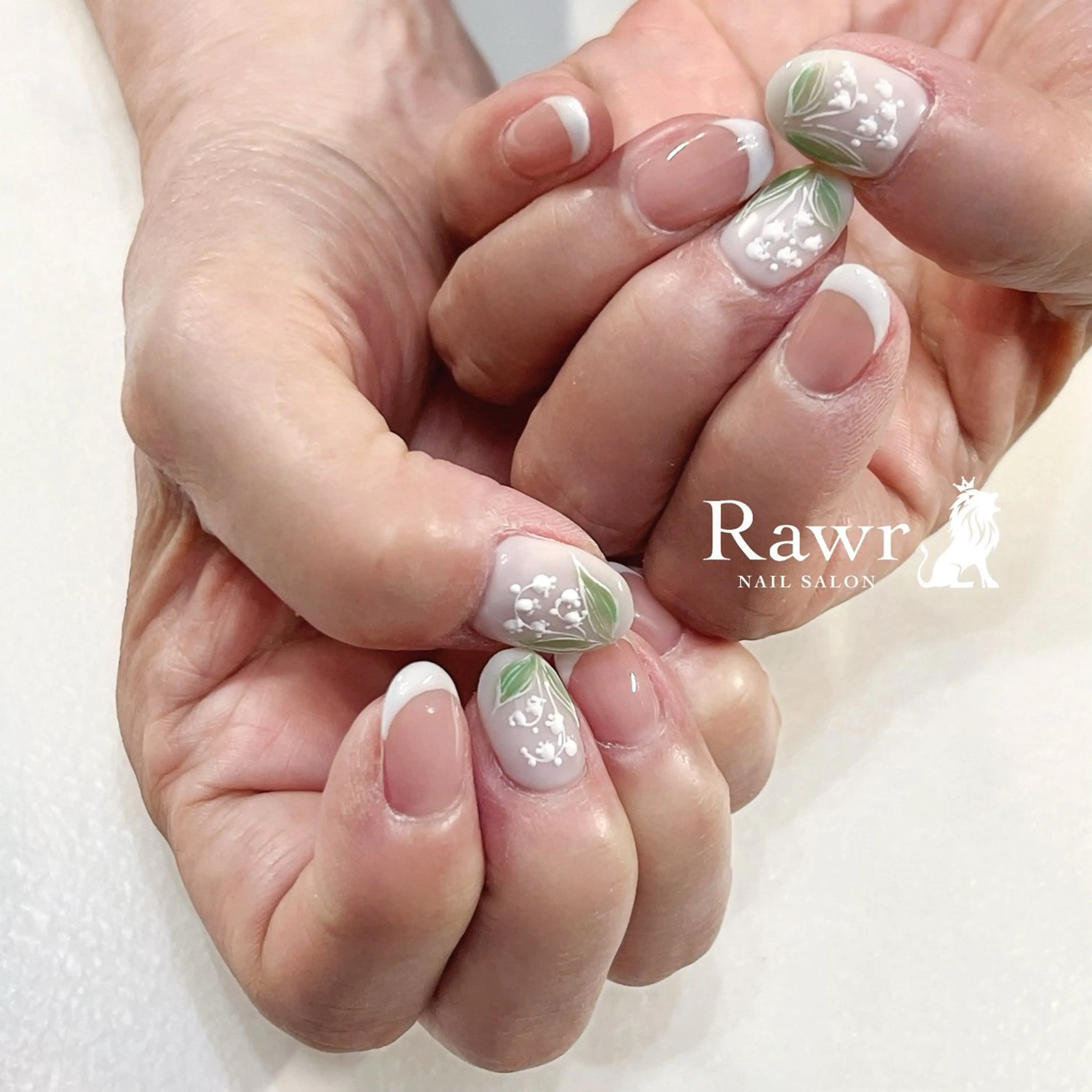 ネイル ハンドネイル Rawr / saoriのネイルデザイン