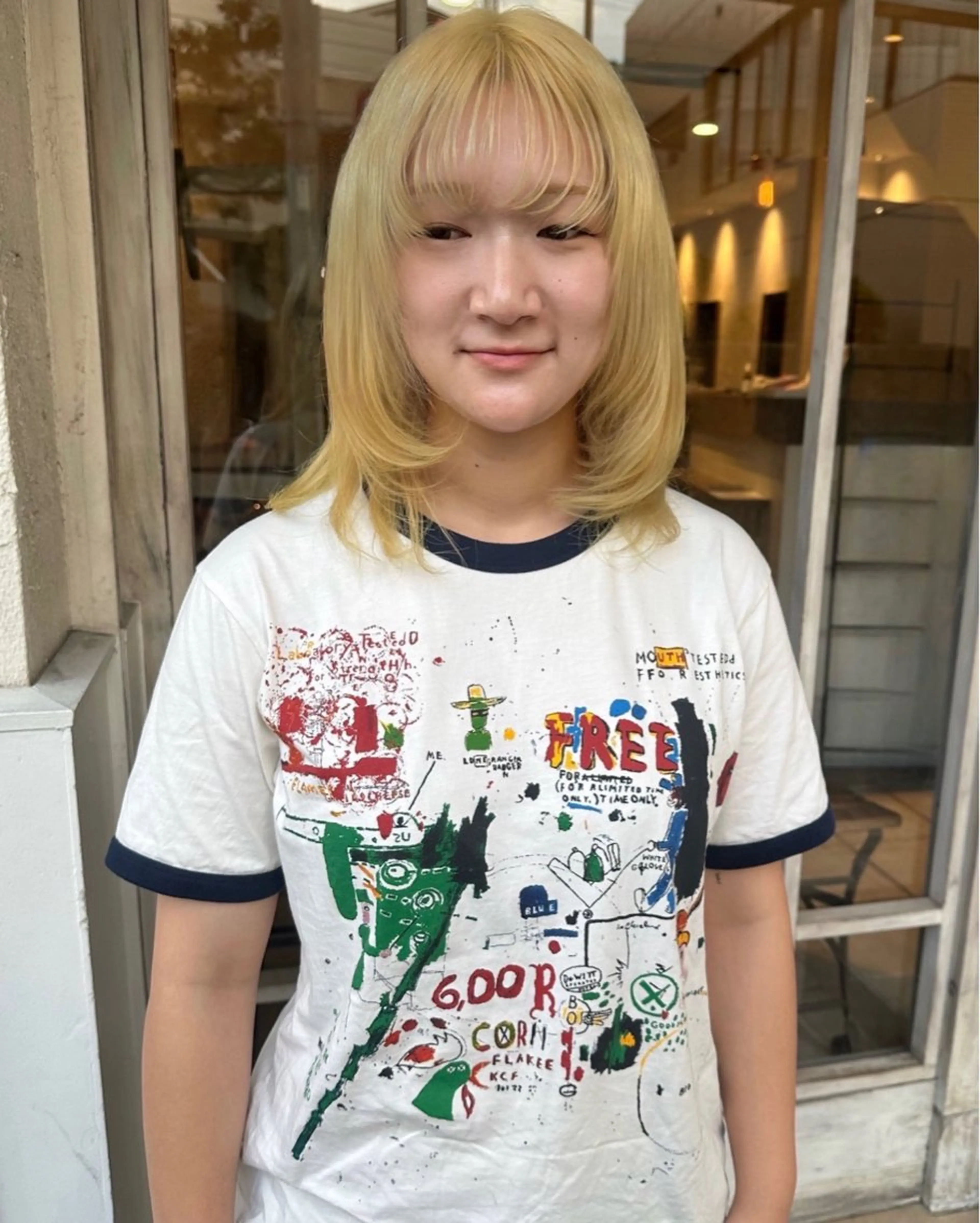 ミディアム カラー Manaka🟤 Musiiik　今泉のヘアスタイル