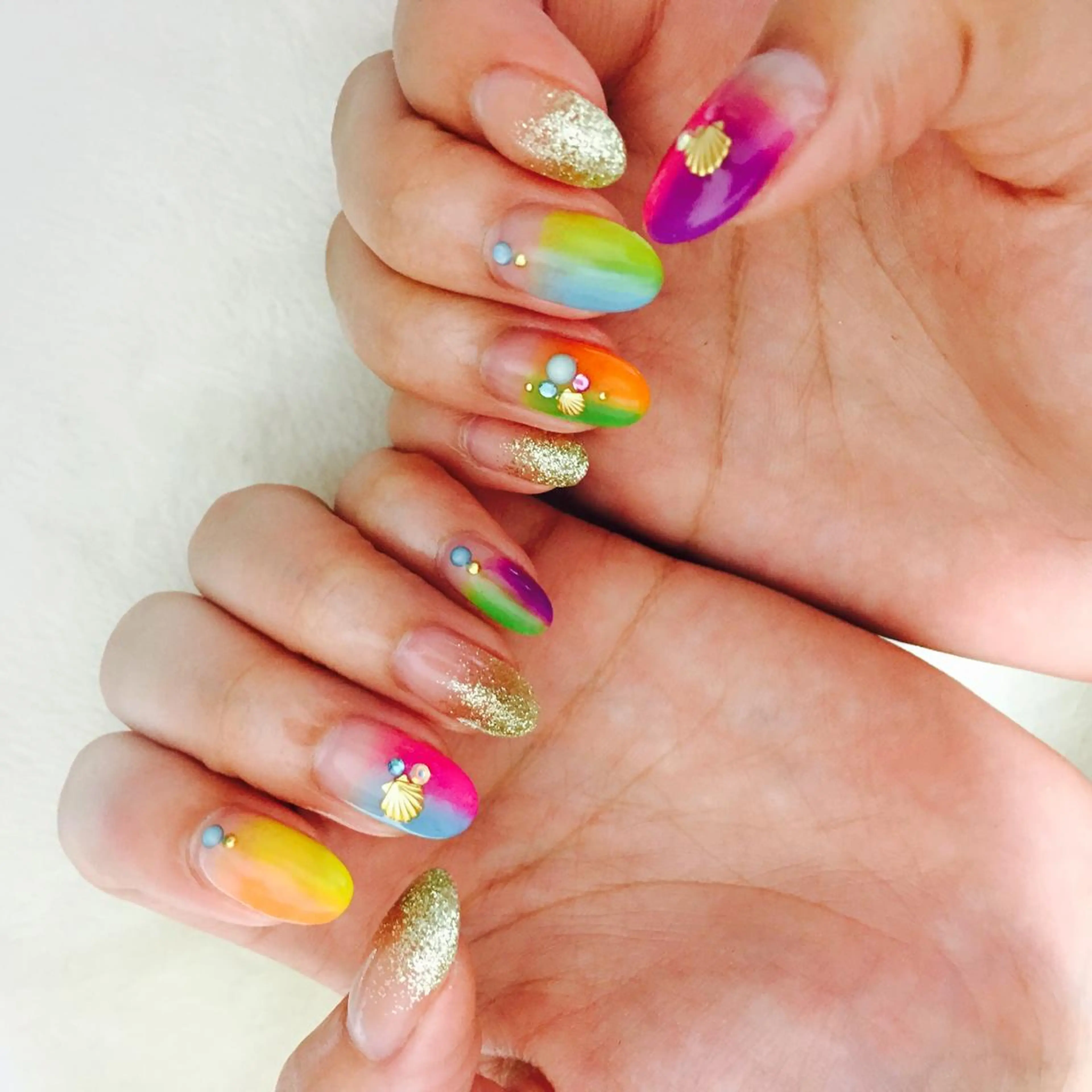 ネイル Sympa 𝓜iwako🐰ᩚのネイルデザイン