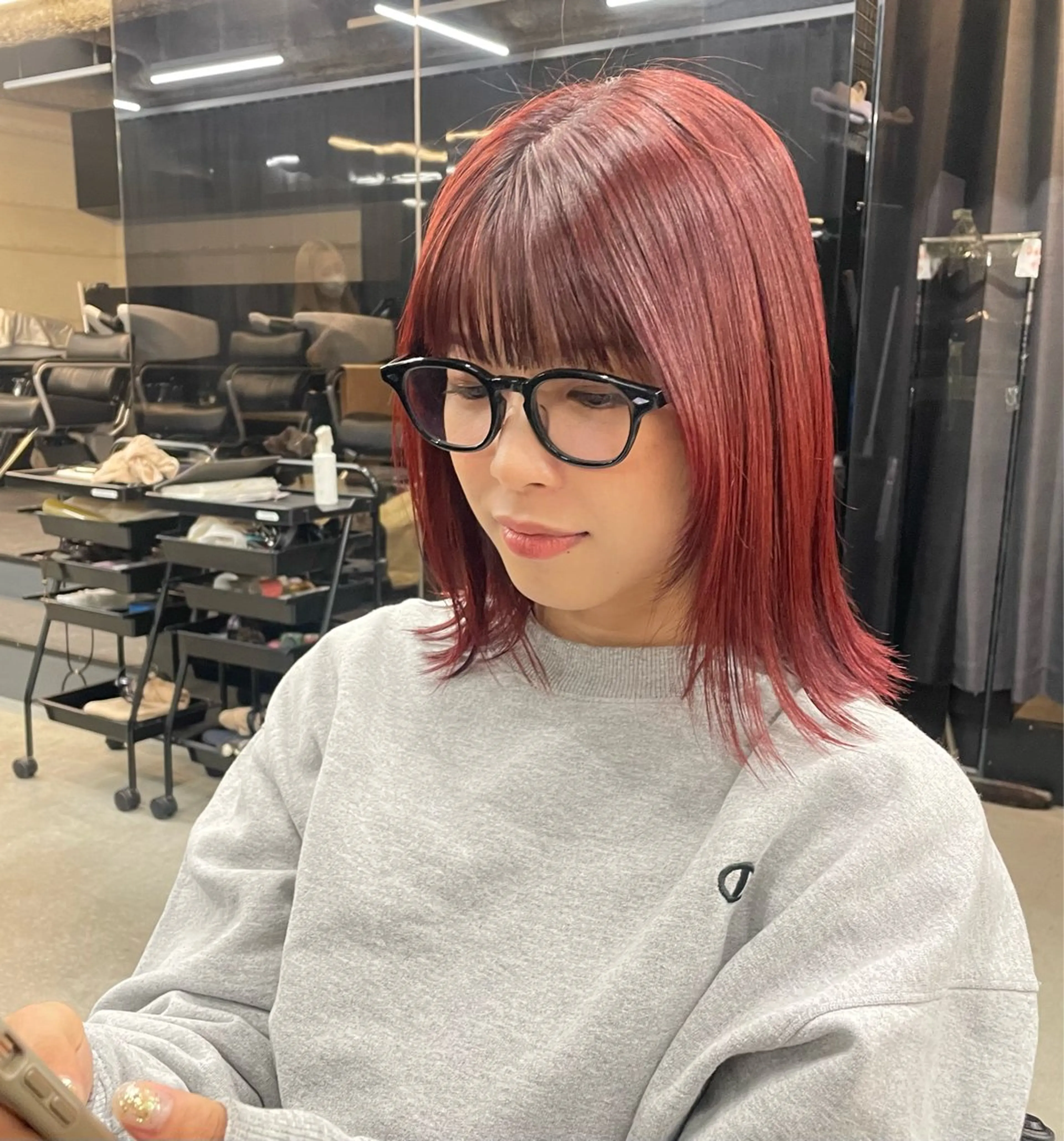ショート Allure所属・伊藤 莉奈　韓国ヘアのヘアスタイル