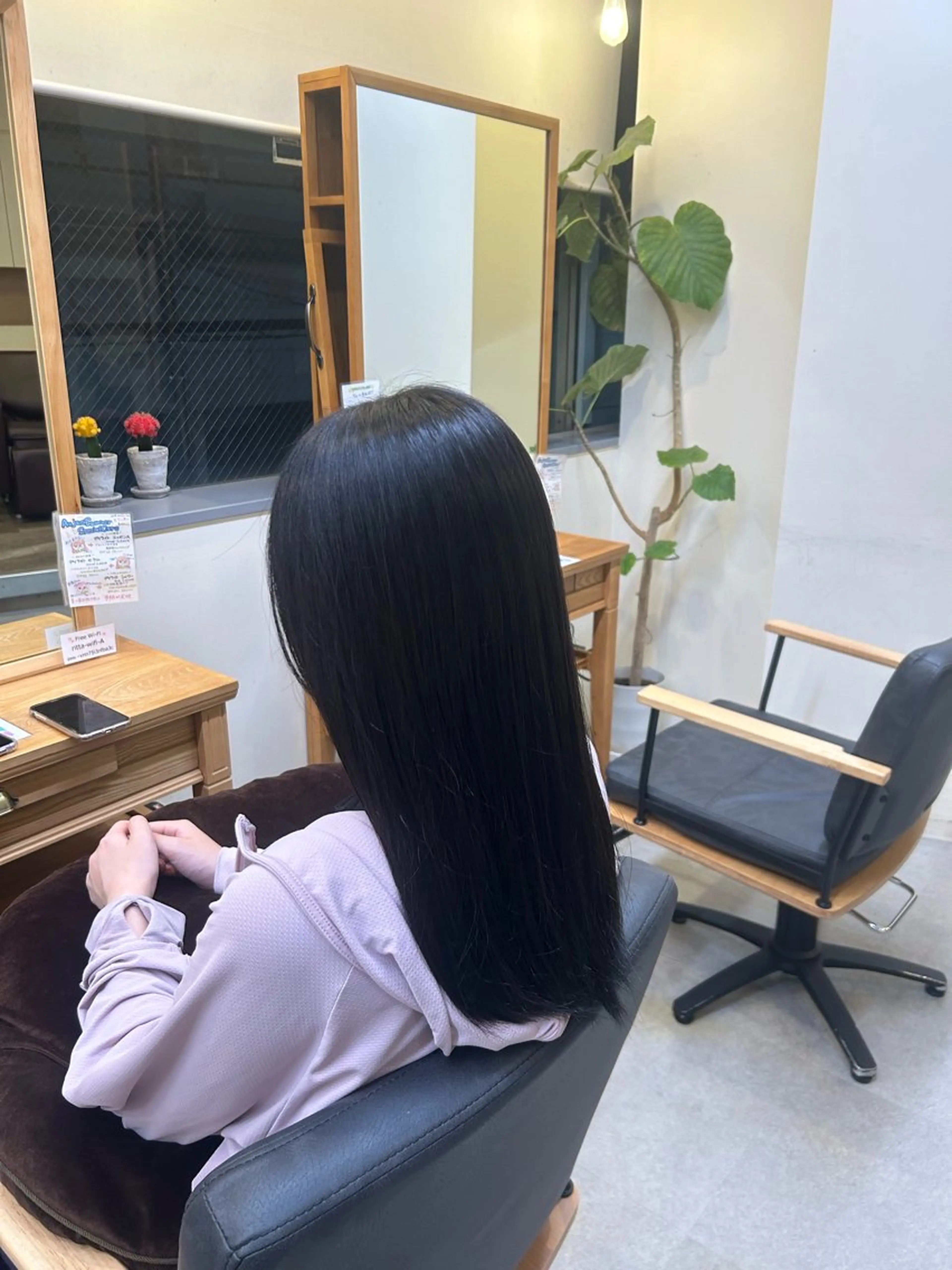 ロング カラー 村上 一葉のヘアスタイル