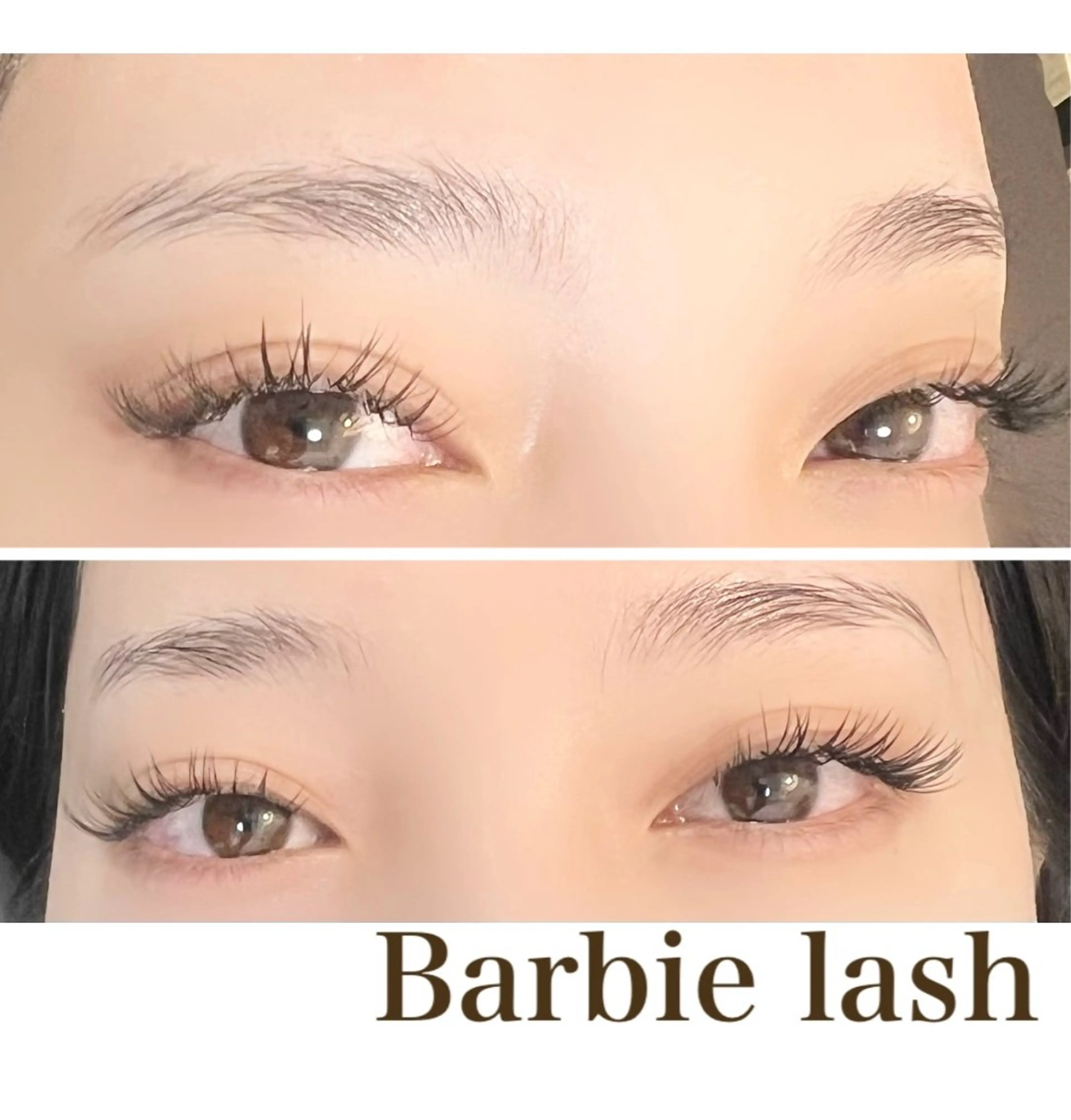 マツエク・マツパ バービーラッシュリフト マツエク BALANCE LASHのマツエク・マツパデザイン