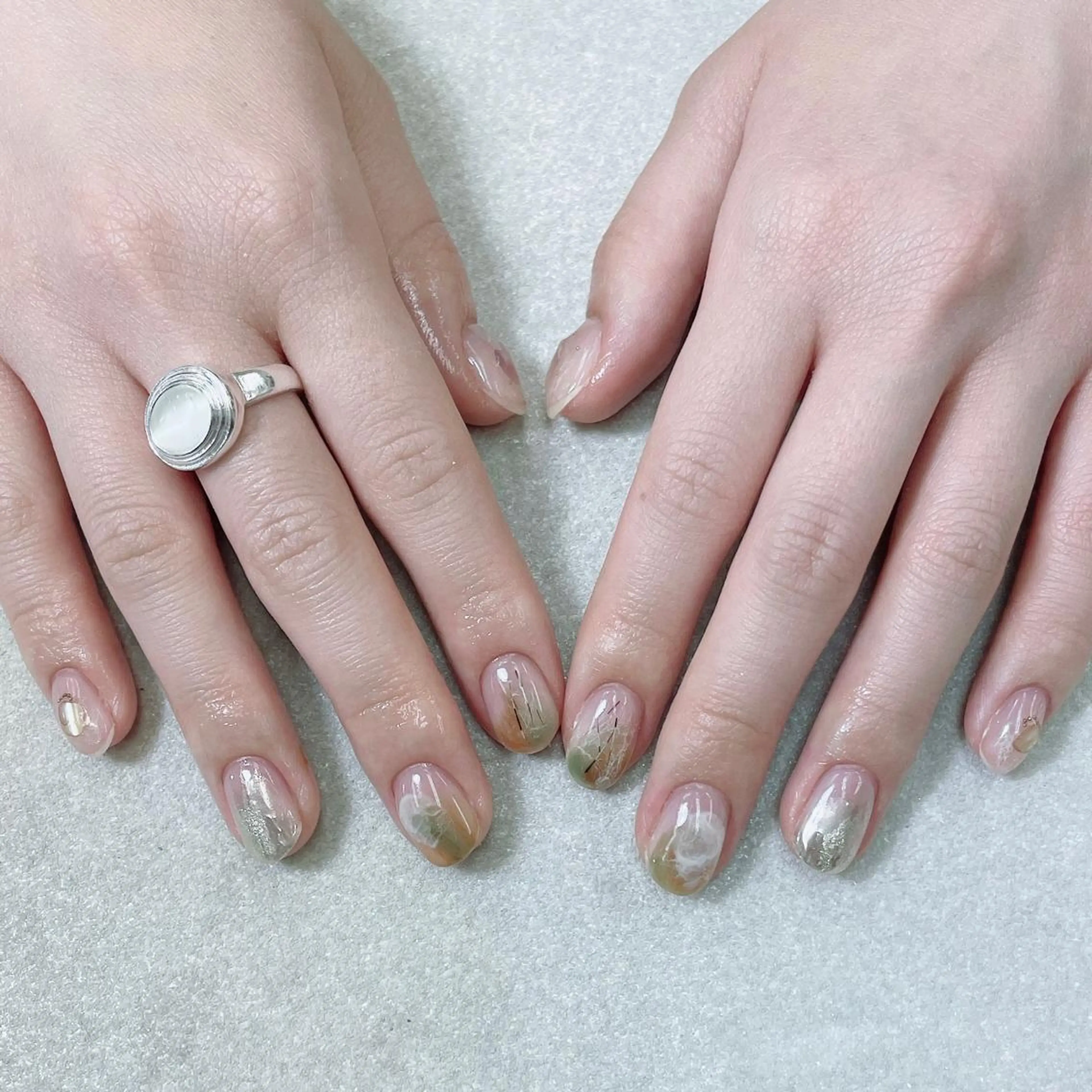 ネイル アートネイル ハンドネイル A85G ayakoのネイルデザイン