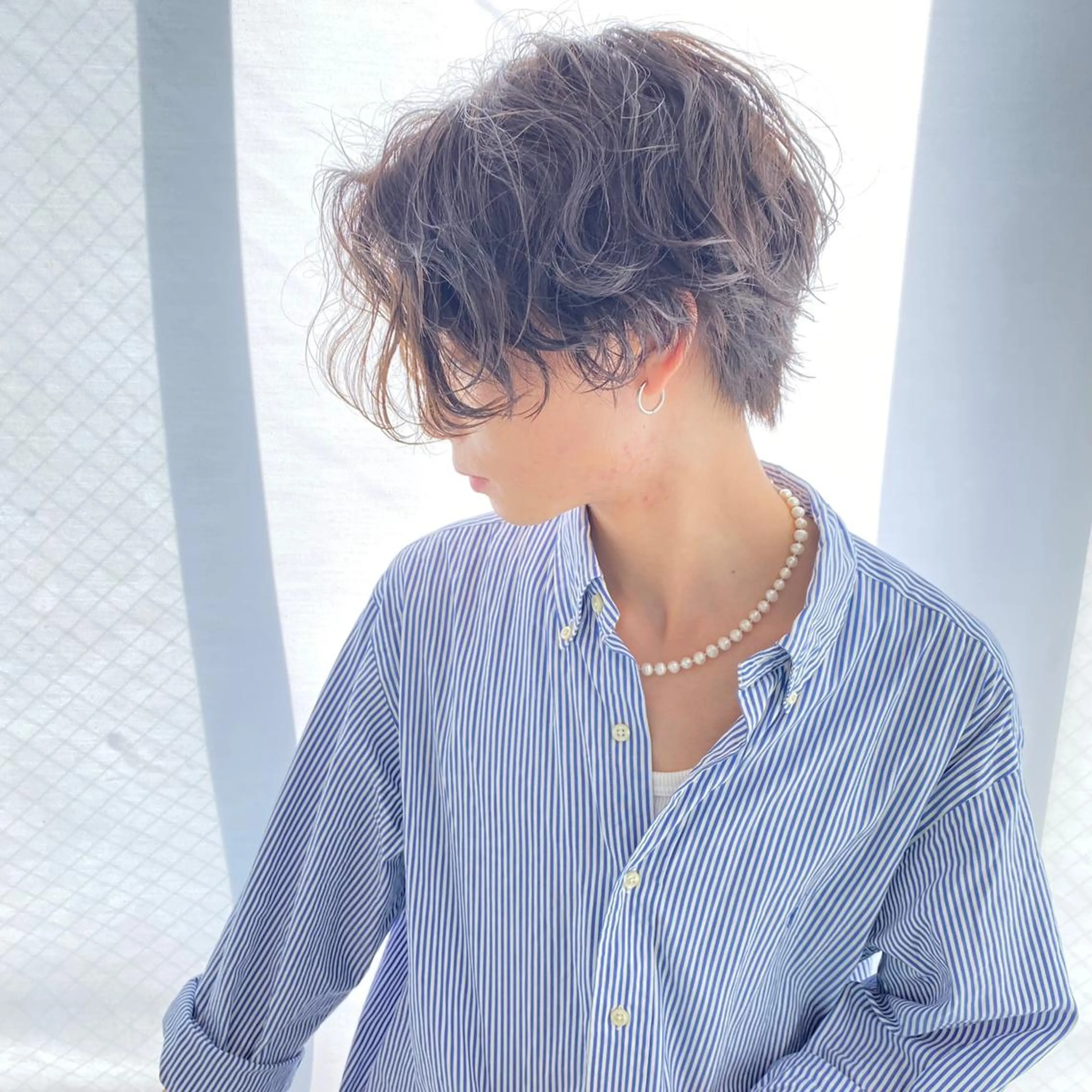 ショート パーマ メンズ 曲がる縮毛矯正🔥 メンズパーマ🔥のヘアスタイル