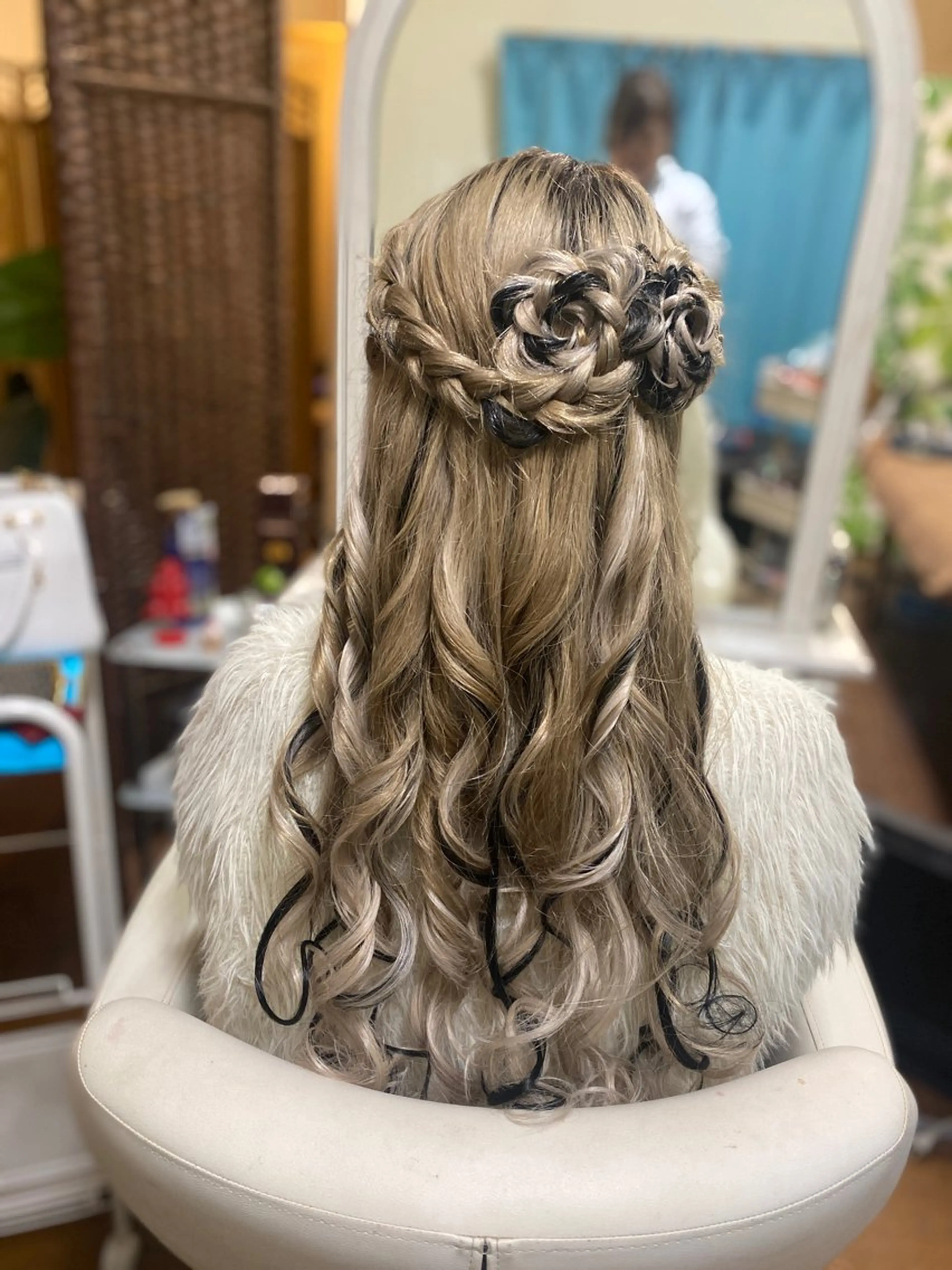 ロング ヘアアレンジ hairmake Sakura松本真理のヘアスタイル