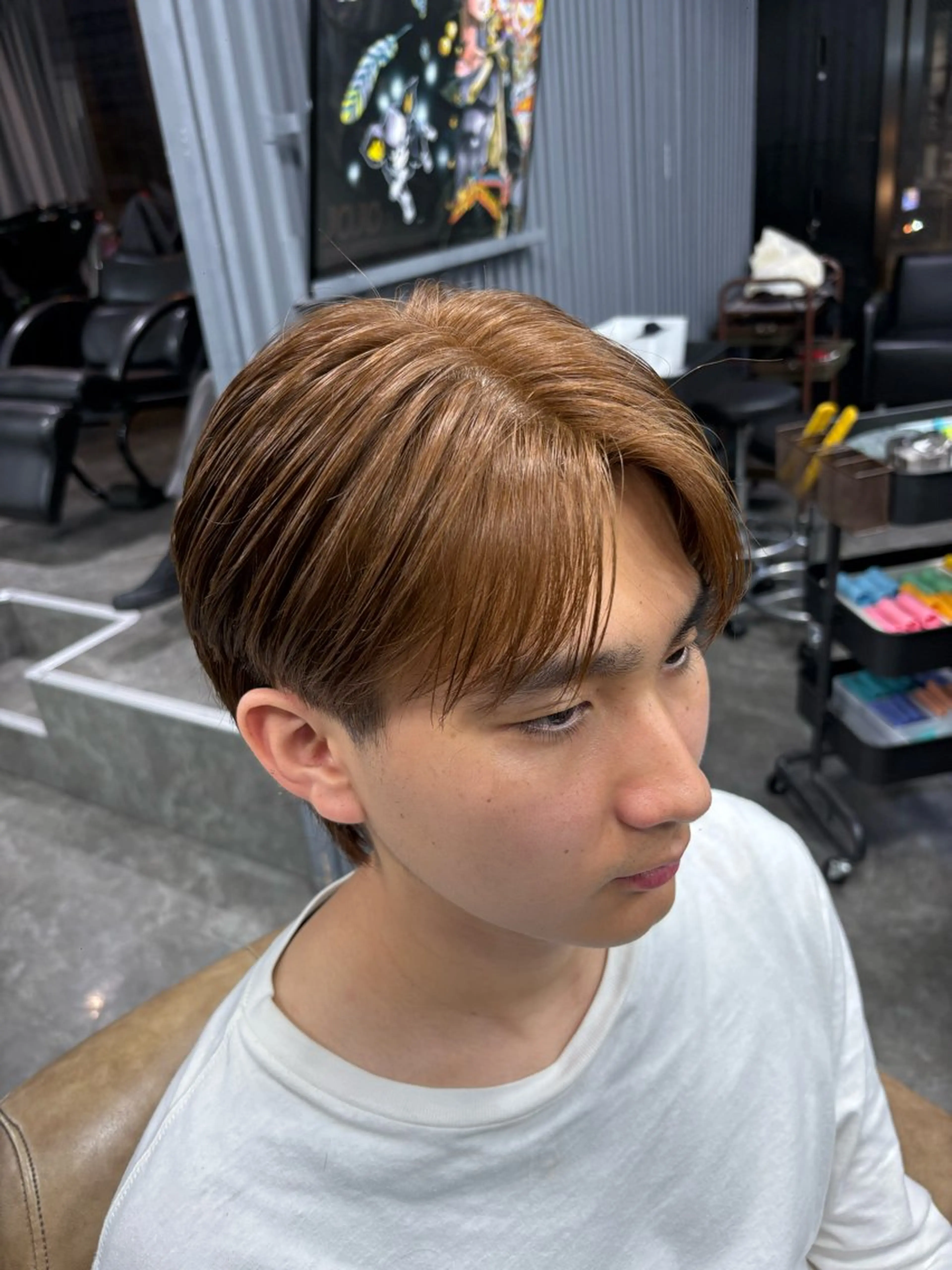 パーマ メンズ カット パーマ 梅田/全パーマ特化/ ケアパーマ特化/秋本のヘアスタイル