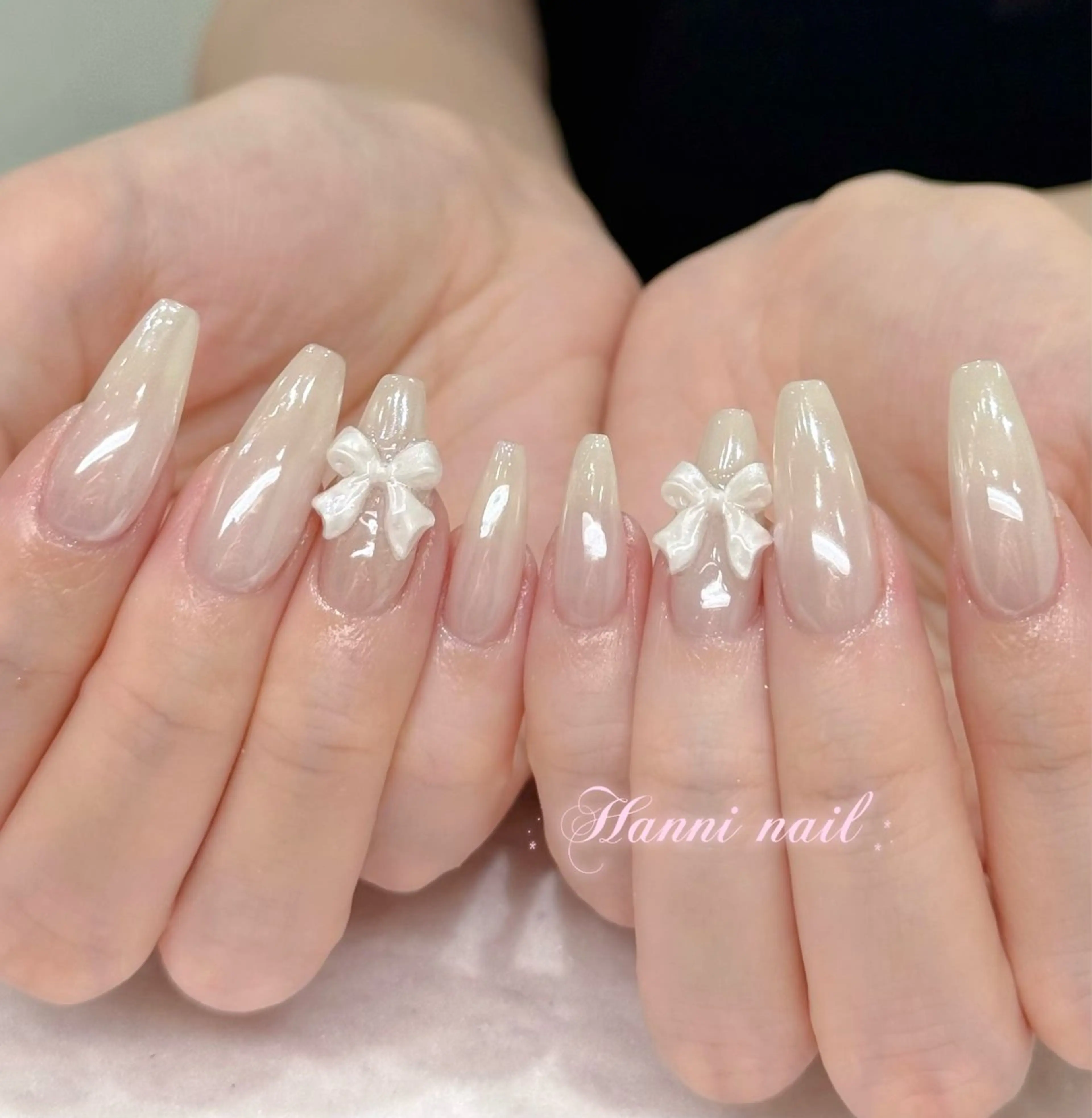 ネイル アートネイル ボルドー フットネイル フレンチネイル ジェルネイル ハンドネイル Hanni Nail Salon所属・Hanni ハンのネイルデザイン