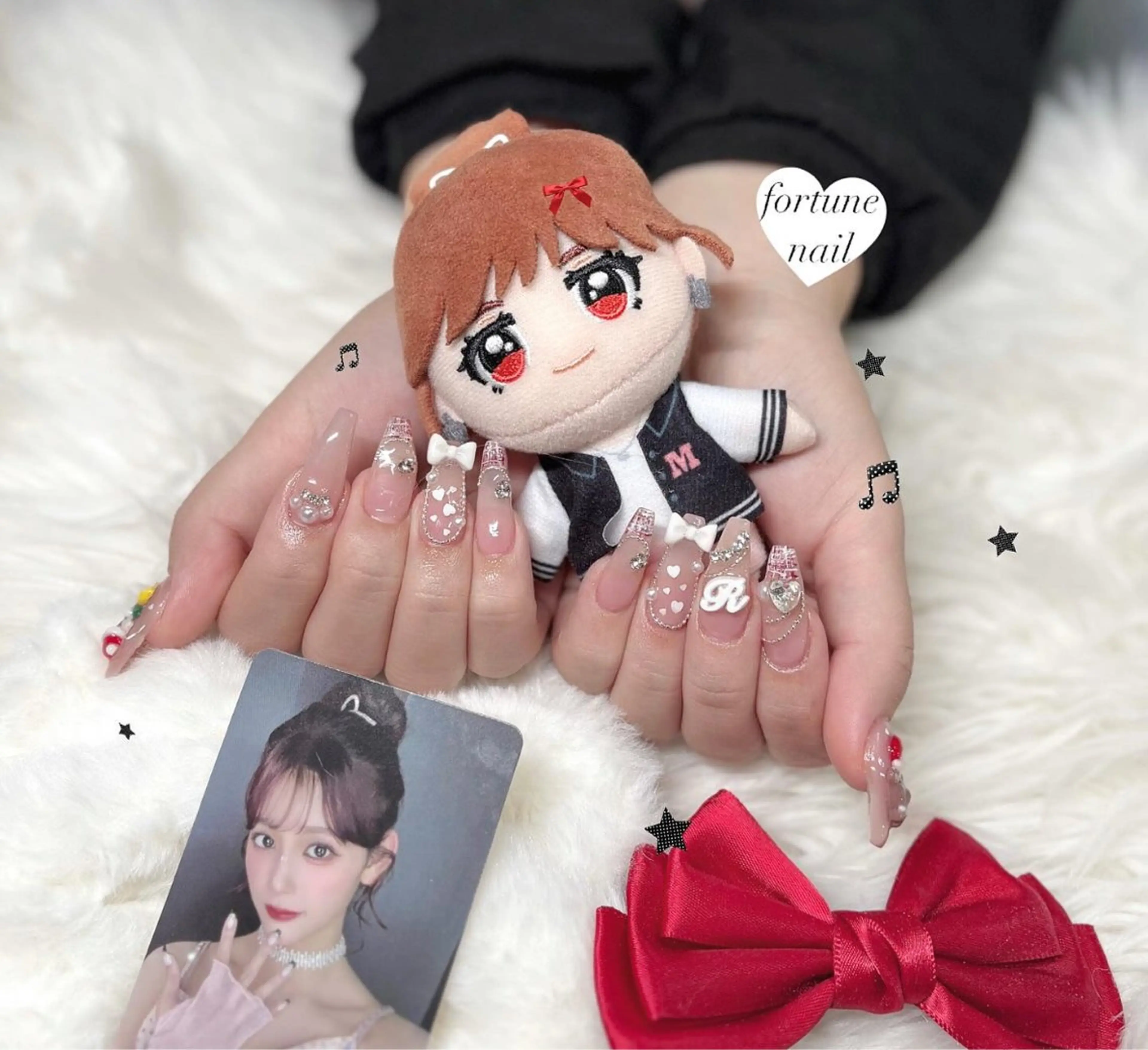 ネイル ツイードネイル ハンドネイル ☆saori ☆12/15空のネイルデザイン