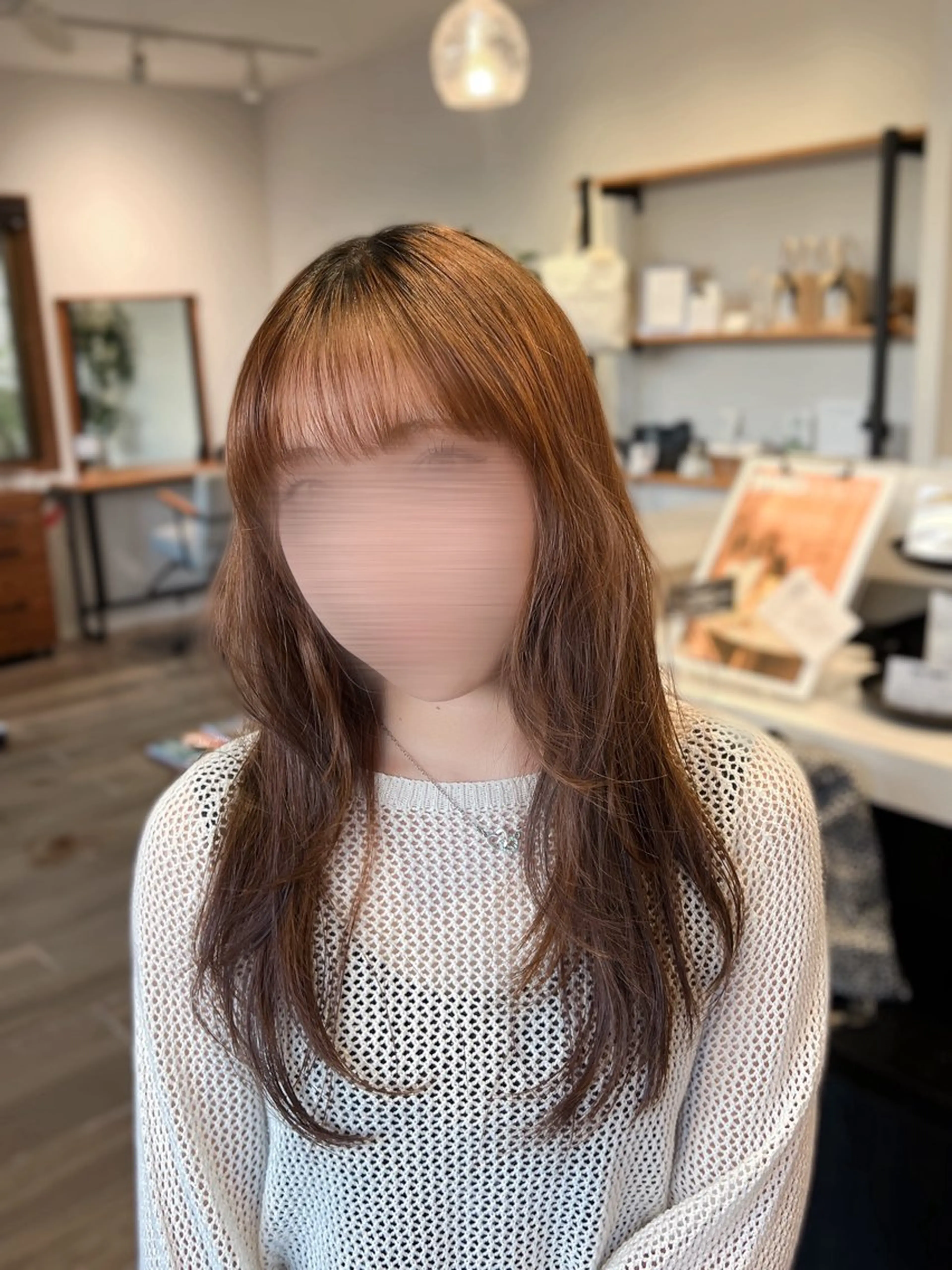 ロング ハッシュカット ハイレイヤー レイヤーカット カット shampoo hair salon所属・🫧レイヤー/透明感 カラー/Ryukaのヘアスタイル