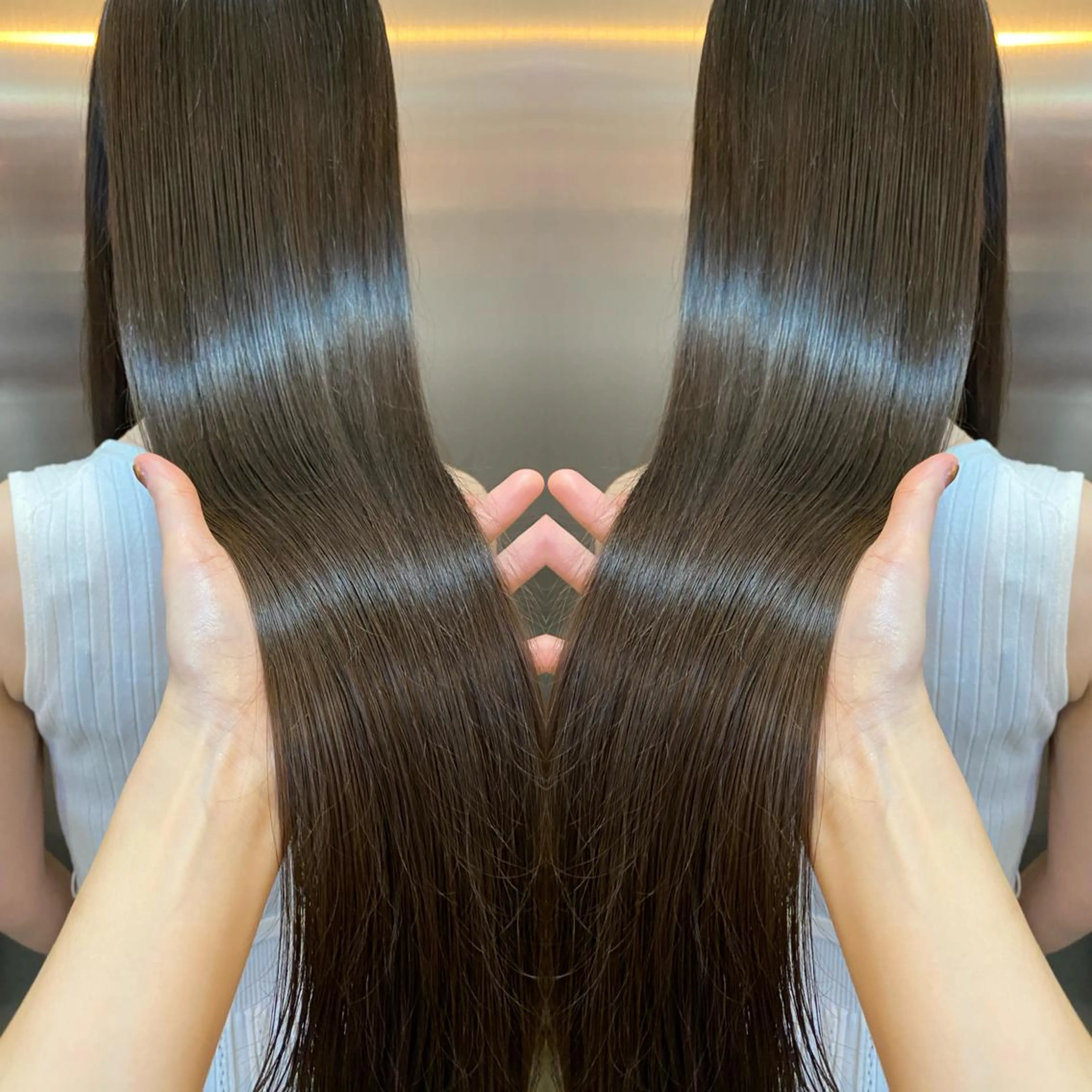 【カットメンテナンス②】カット＋ULTOWA髪質改善＋Aujuaの写真