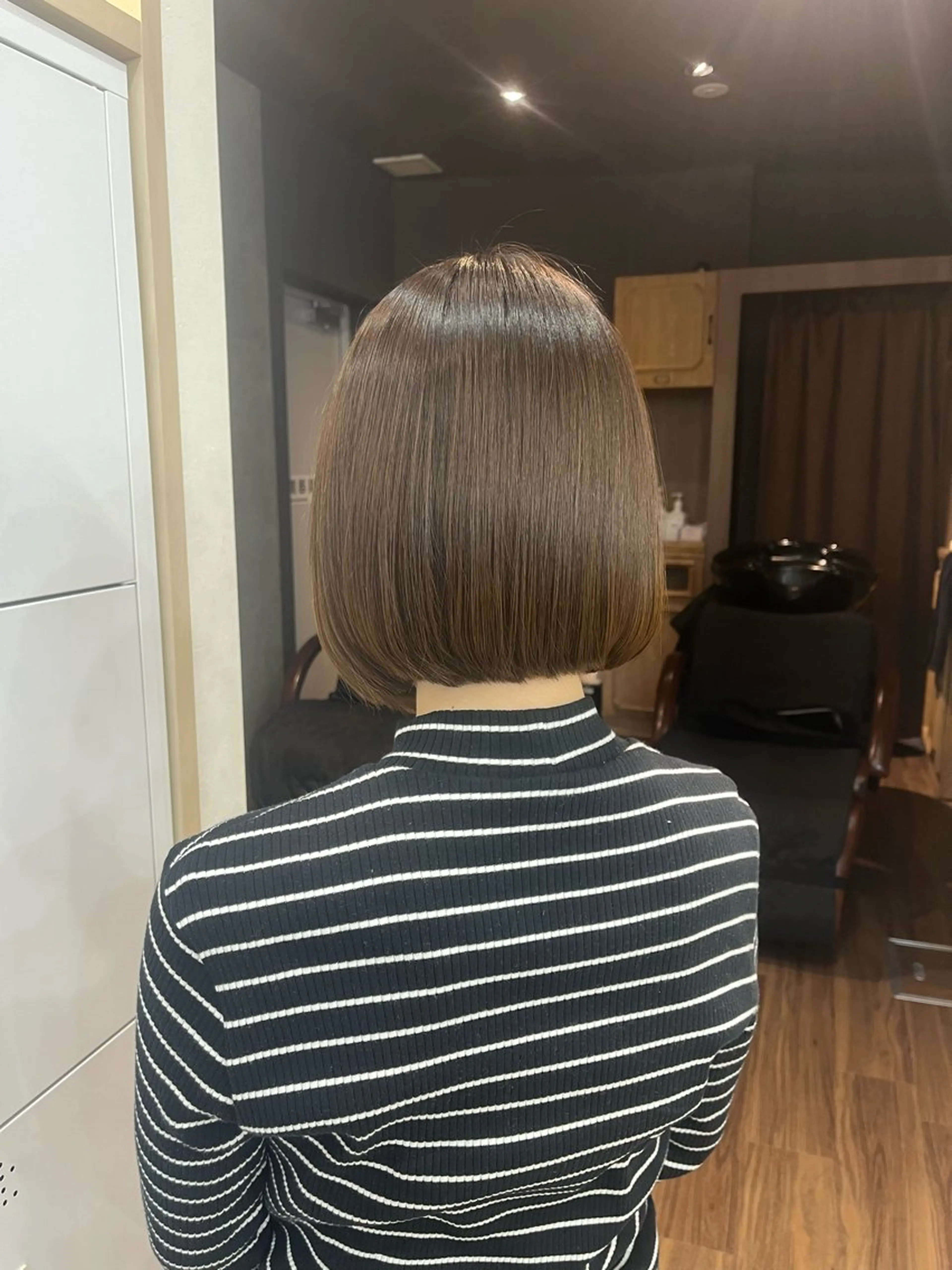ショート カット トリートメント 🪽髪質改善ストレー ト🤍美羽🤍のヘアスタイル