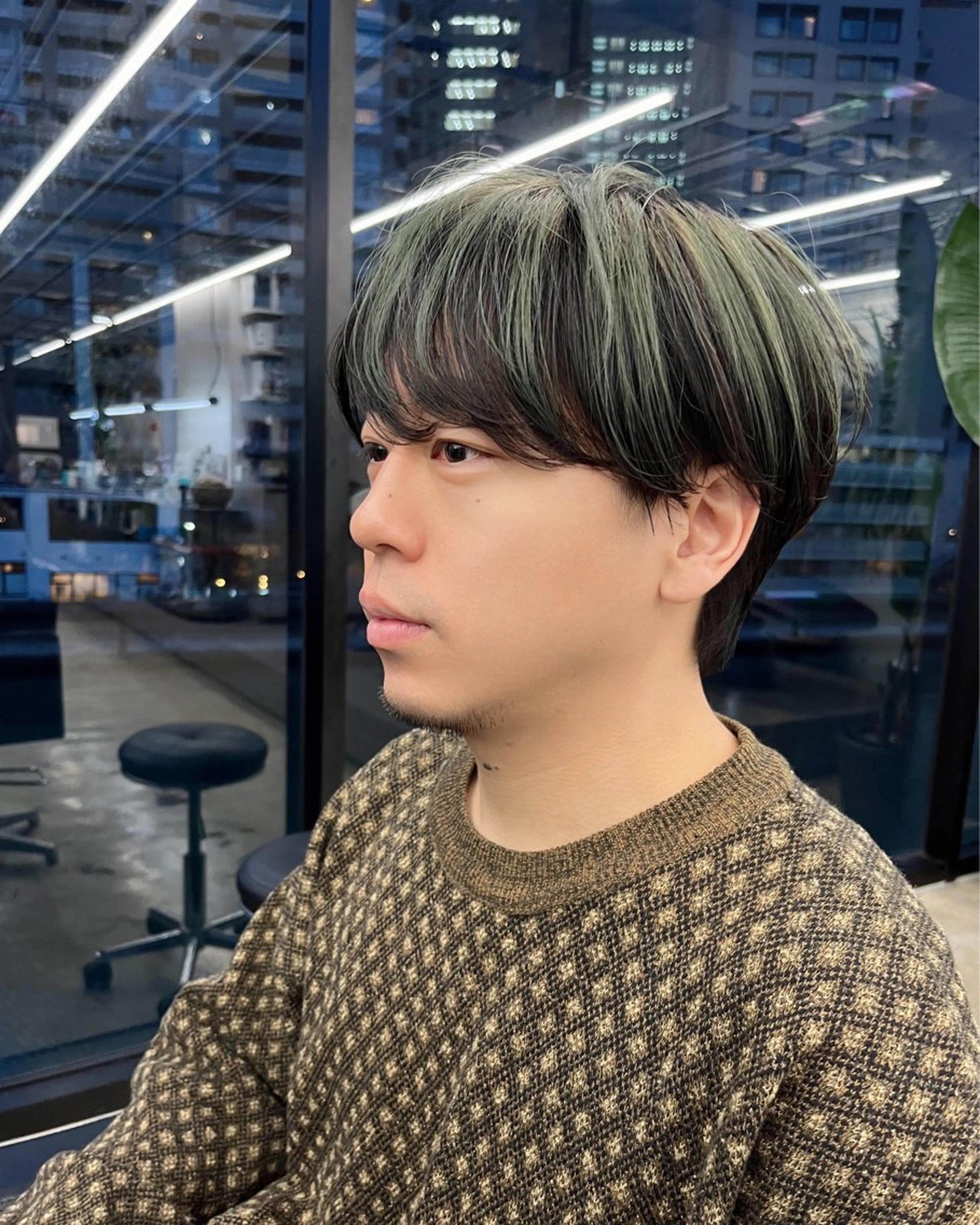 ショート カラー メンズ カット ヘアカラー ダブルカラー/ ケアブリーチ/クニトのヘアスタイル