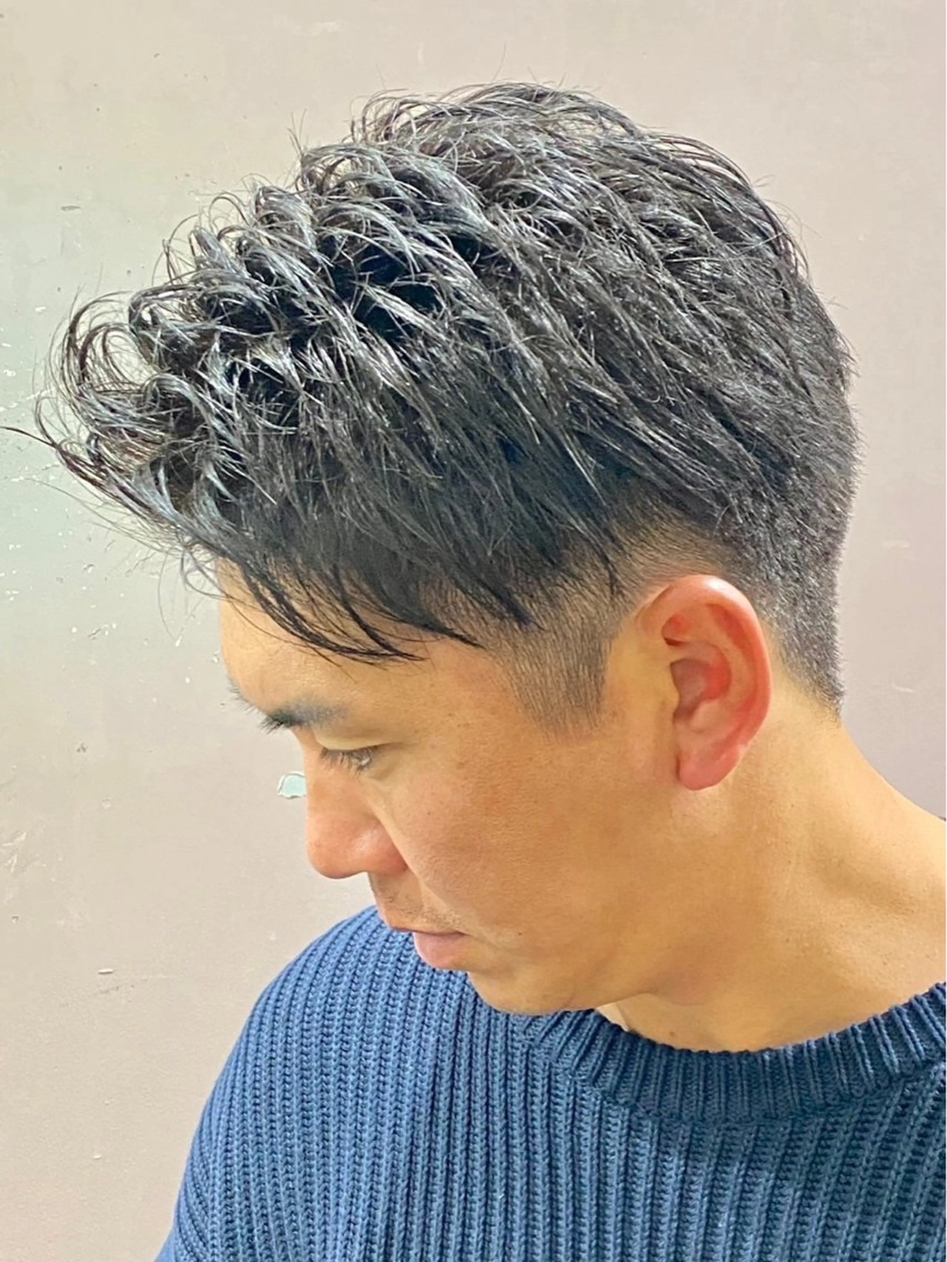 カラー ヒロ銀座barber shop 本店所属・つつみうち ふわりのヘアスタイル