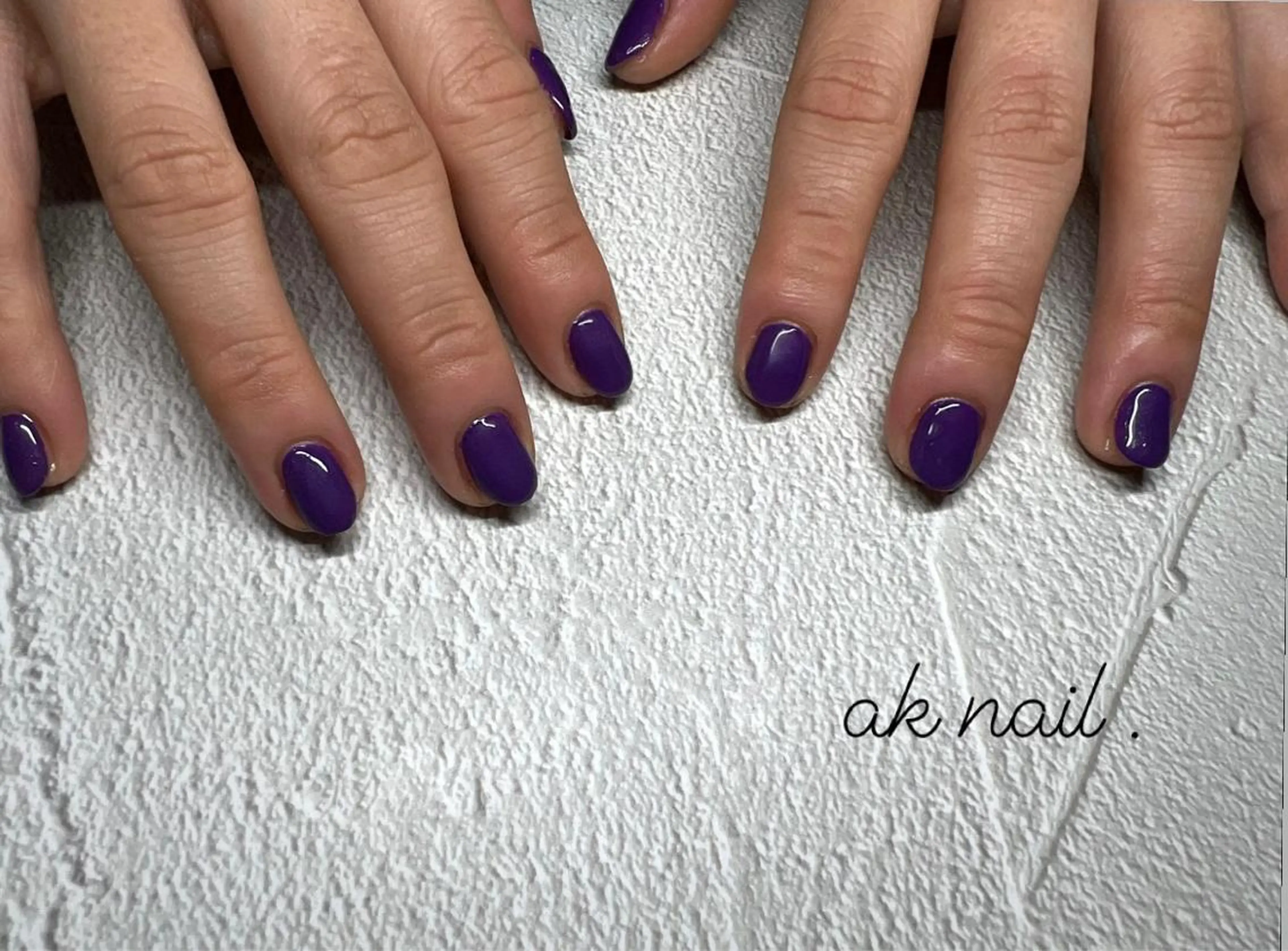 ショート ネイル ハンドネイル ak nail .のネイルデザイン
