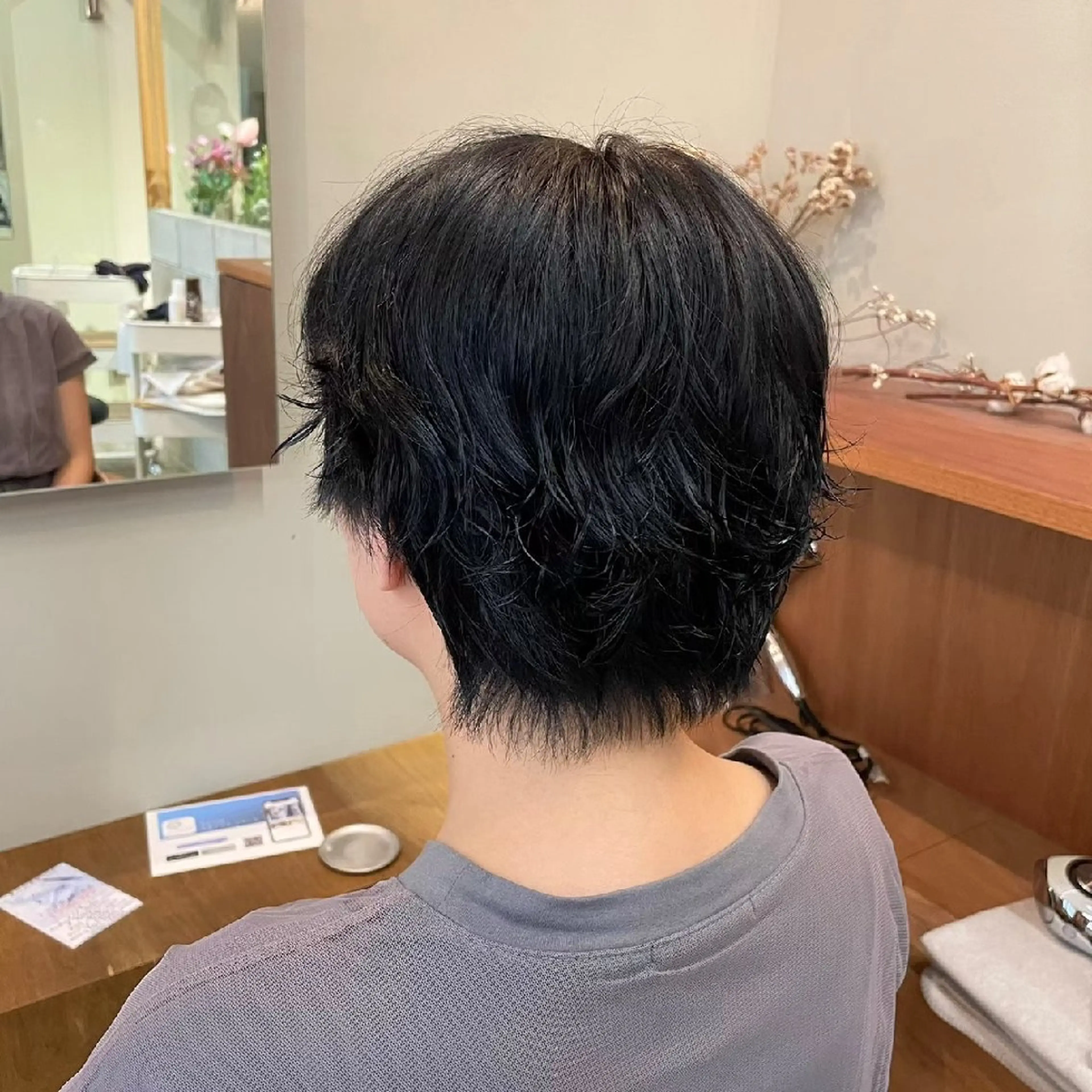 カラー 🎀花屋併設サロン 荘司まゆり🎀のヘアスタイル