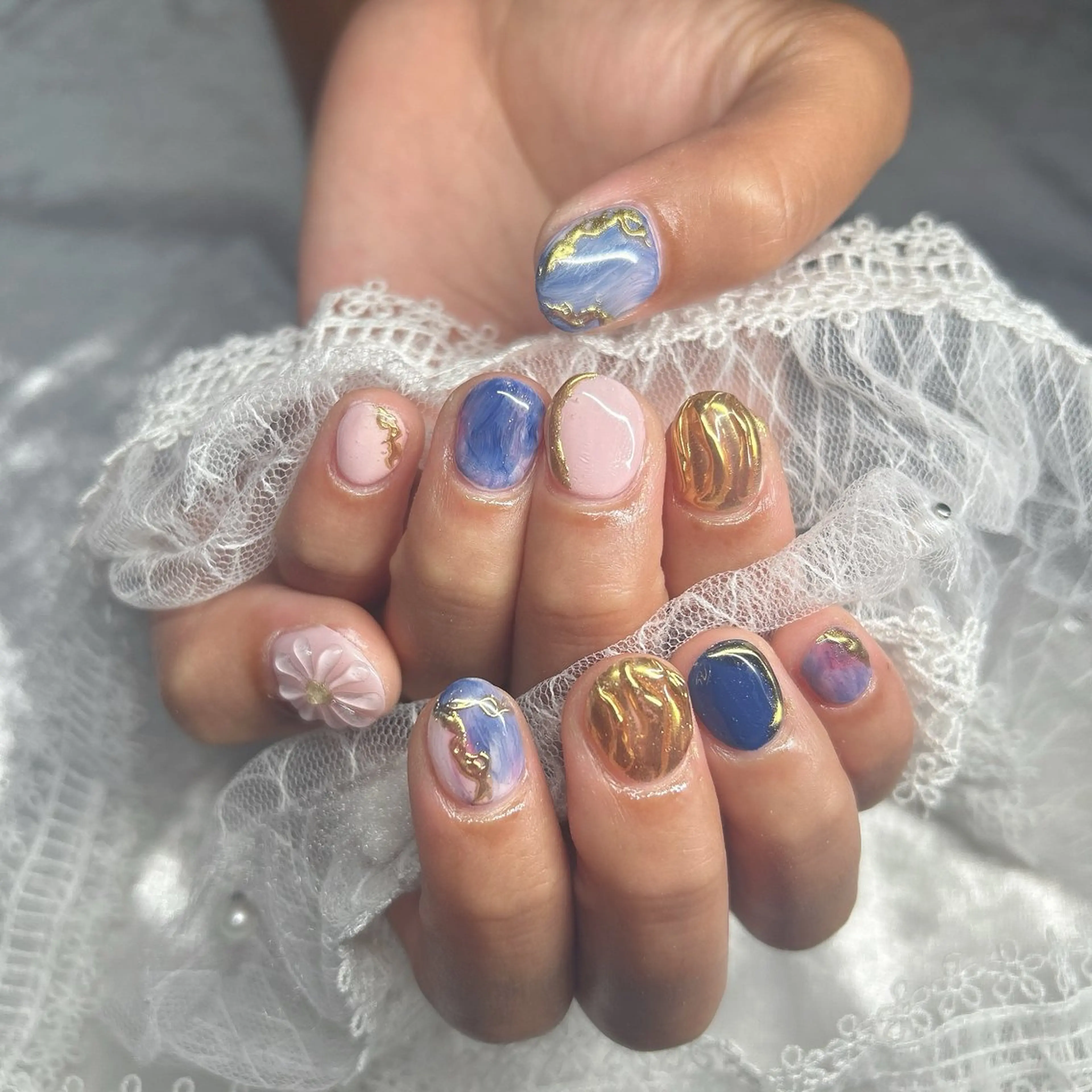 ネイル ハンドネイル Bestnail所属・Best Nail Yu🎀🫧のネイルデザイン