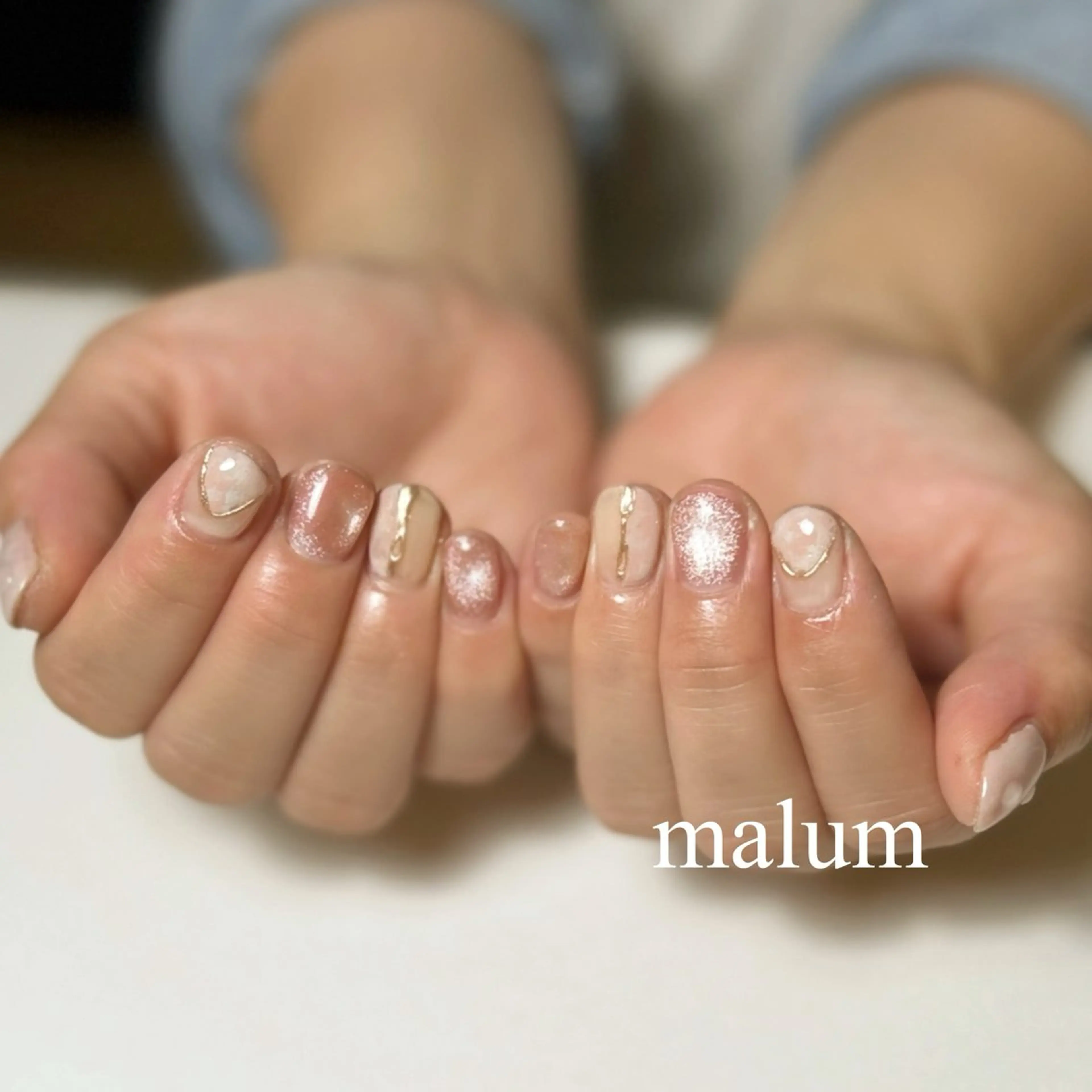 ネイル ハンドネイル malum nailのネイルデザイン