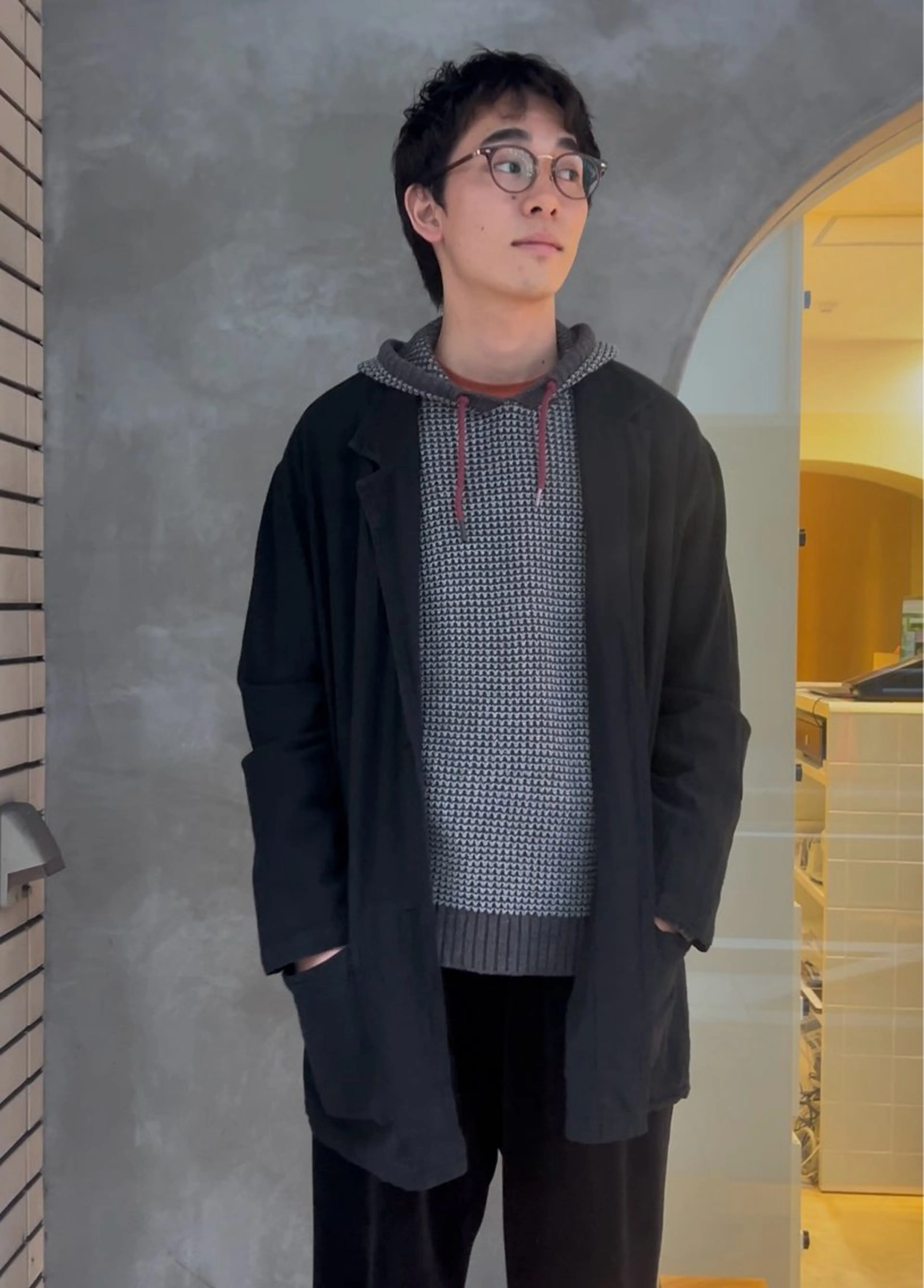 パーマ メンズ デザインカット/ パーマ/nanaのヘアスタイル