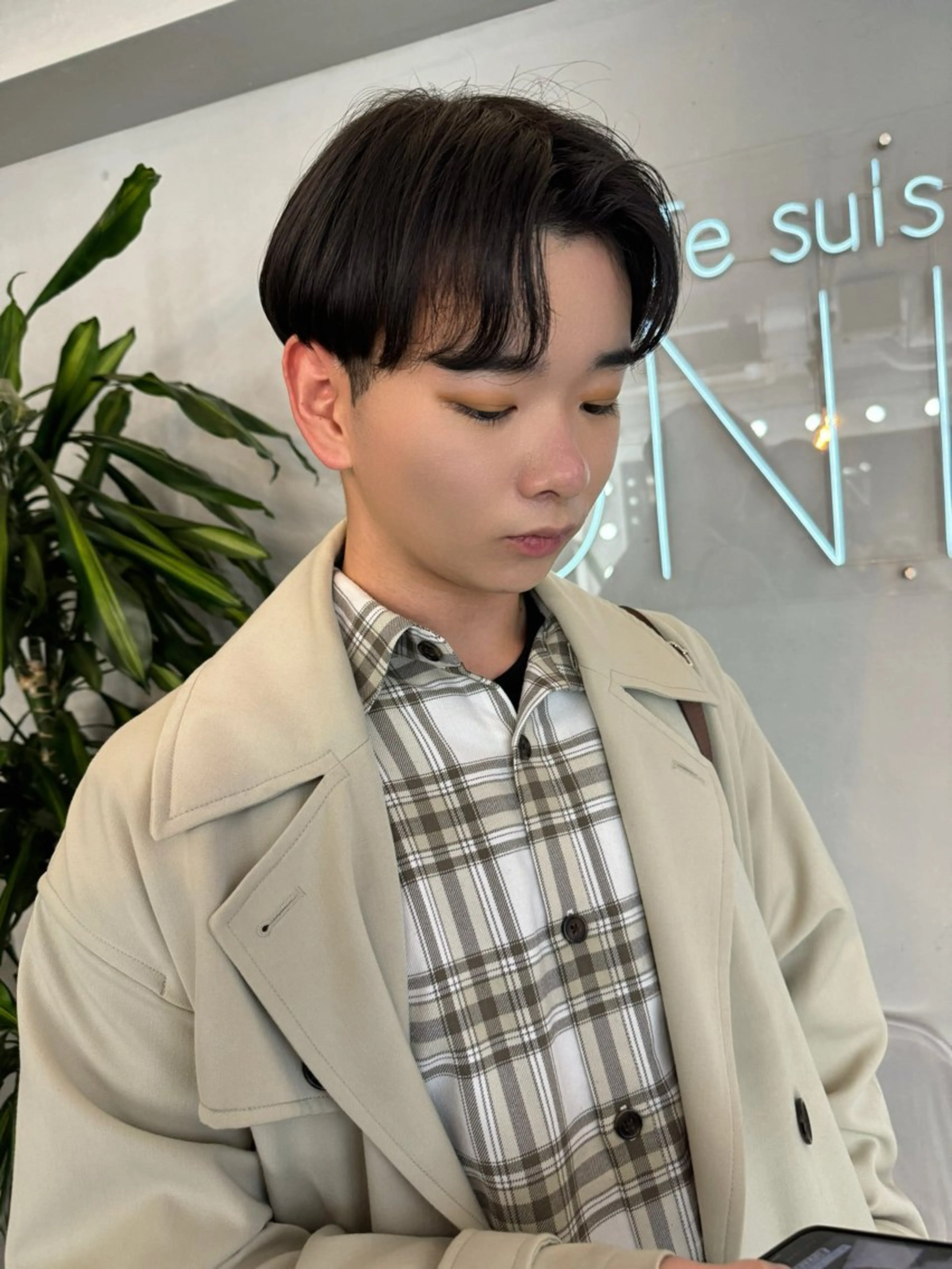 パーマ メンズ メンズパーマ ニュアンスパーマ カット パーマ je suis heureuse所属・ハイライトカラー 🌀ゆい❣️のヘアスタイル