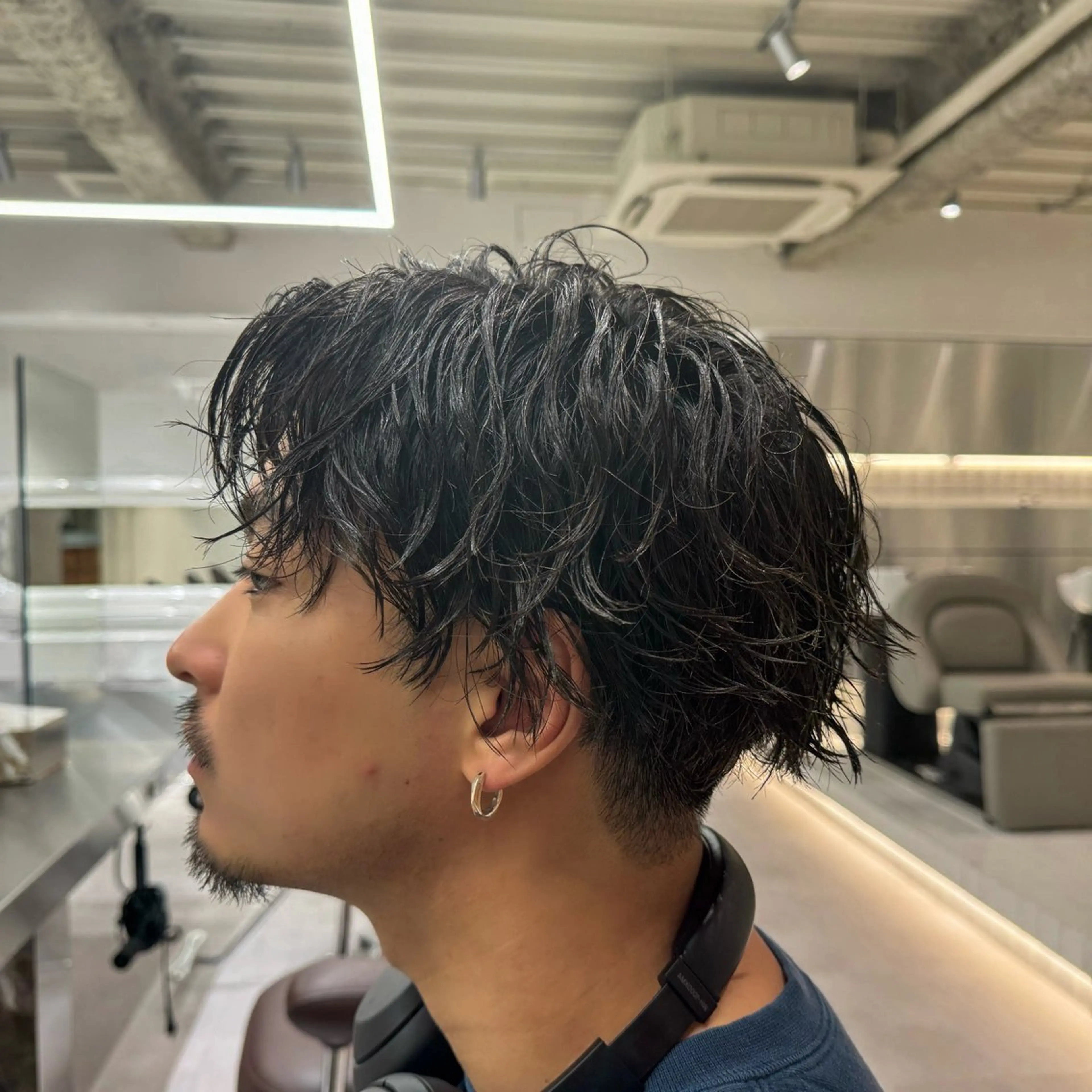 パーマ メンズ メンズパーマ カット パーマ トリートメント メンズ特化ニュアンス パーマ　RYOのヘアスタイル