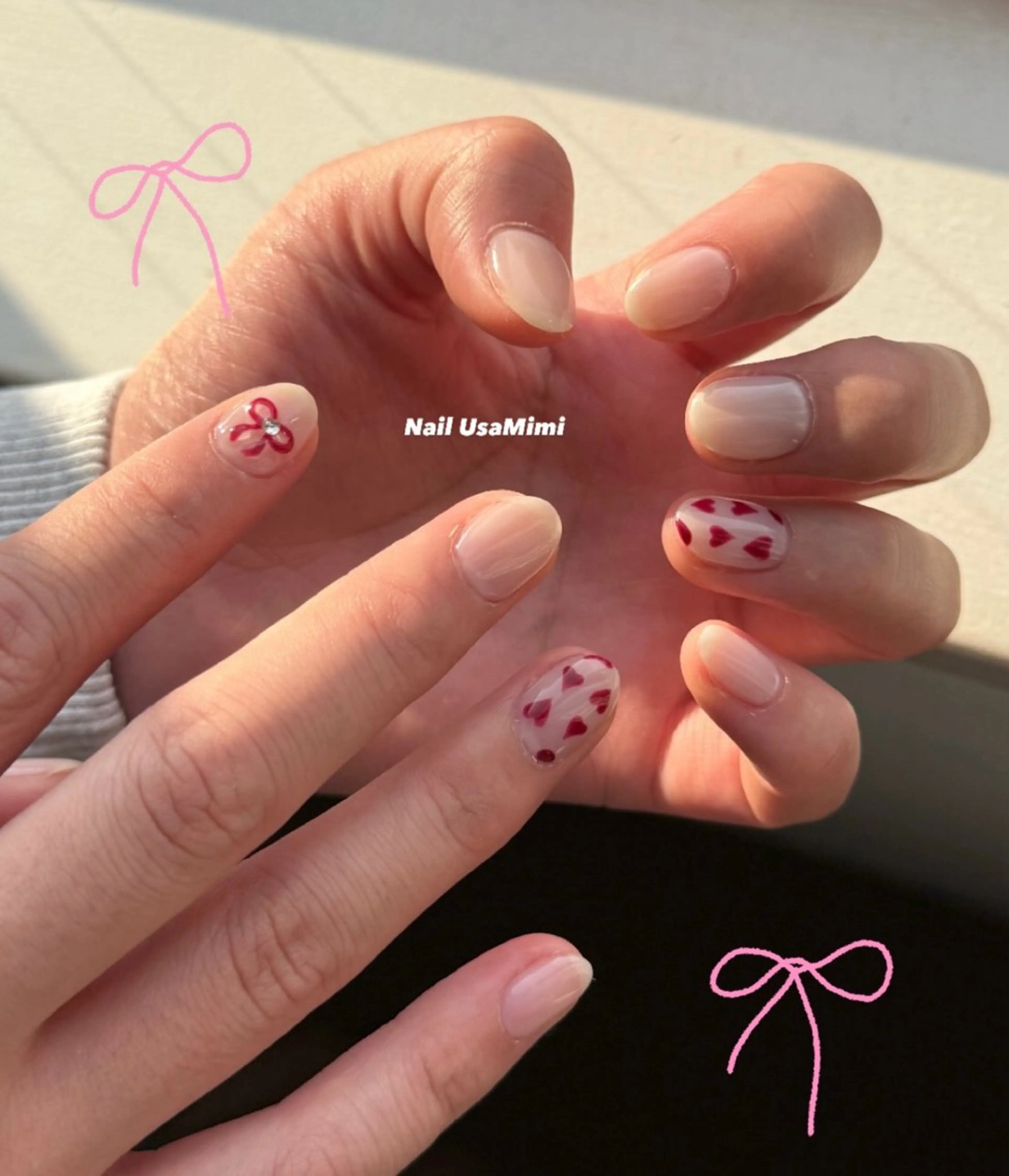 ネイル ハンドネイル 本町NailUsaM imi KEINAのネイルデザイン