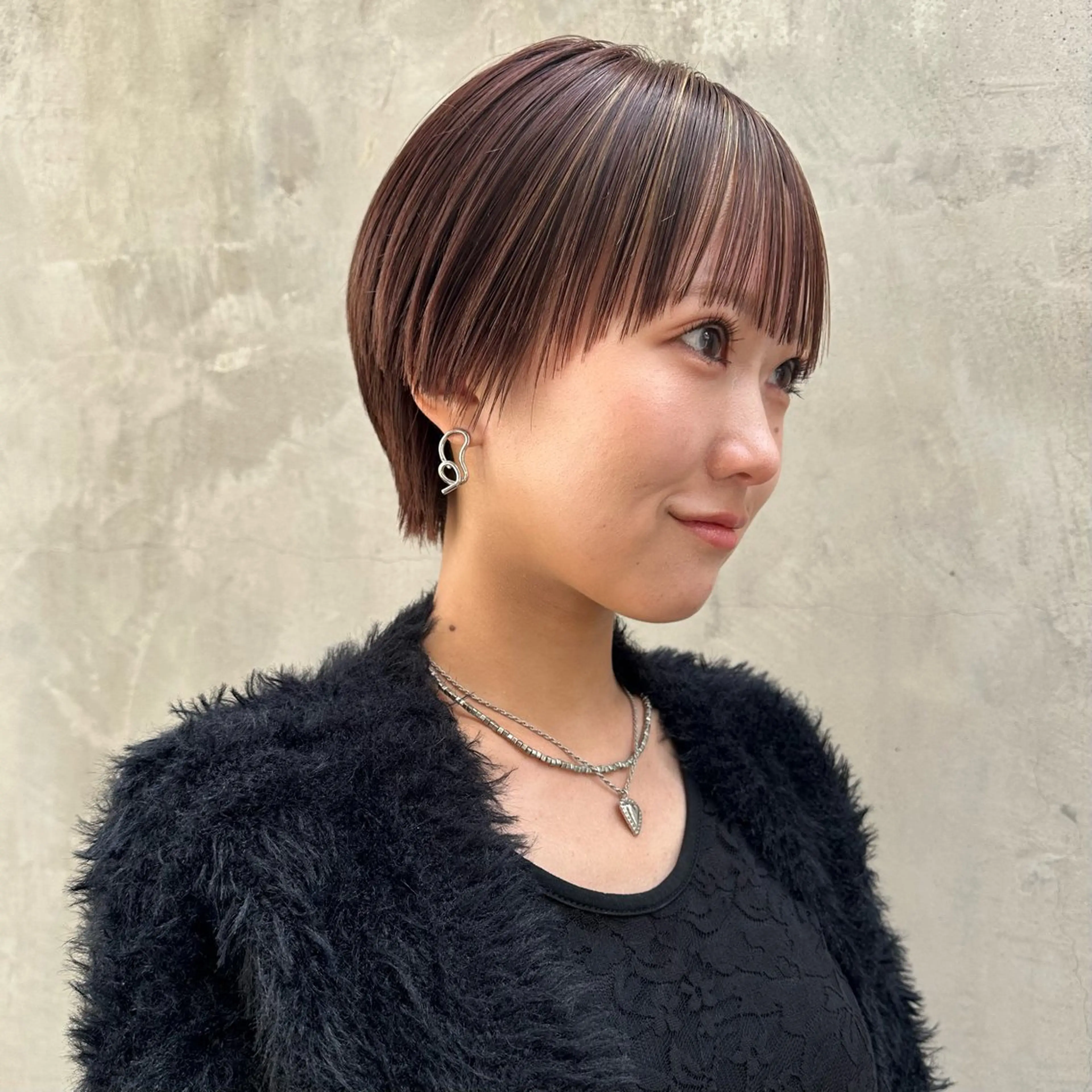 ショート ROSSO所属・大久保 諒　ショート、ボブのヘアスタイル