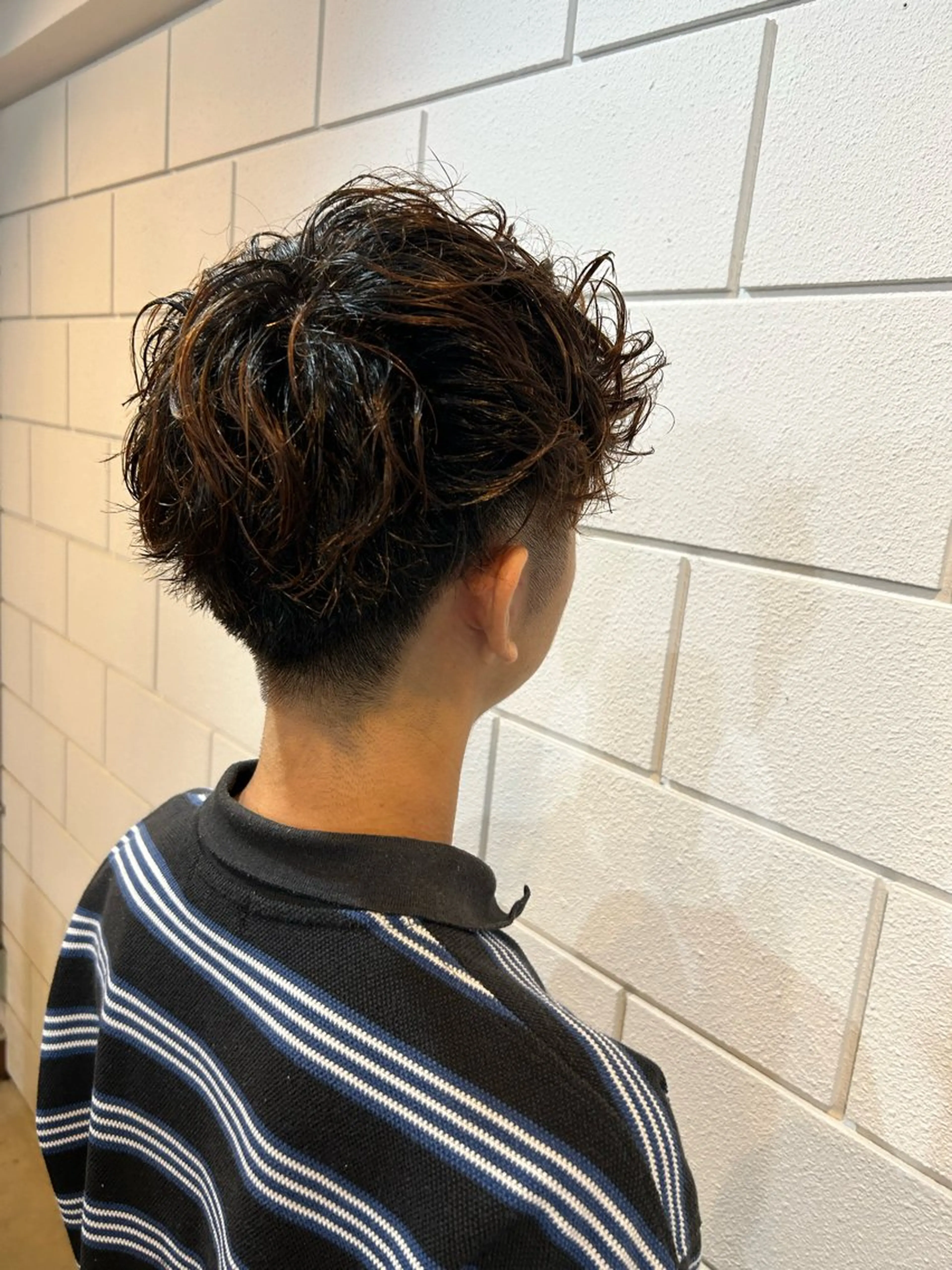 ショート メンズ 相澤 拳のヘアスタイル