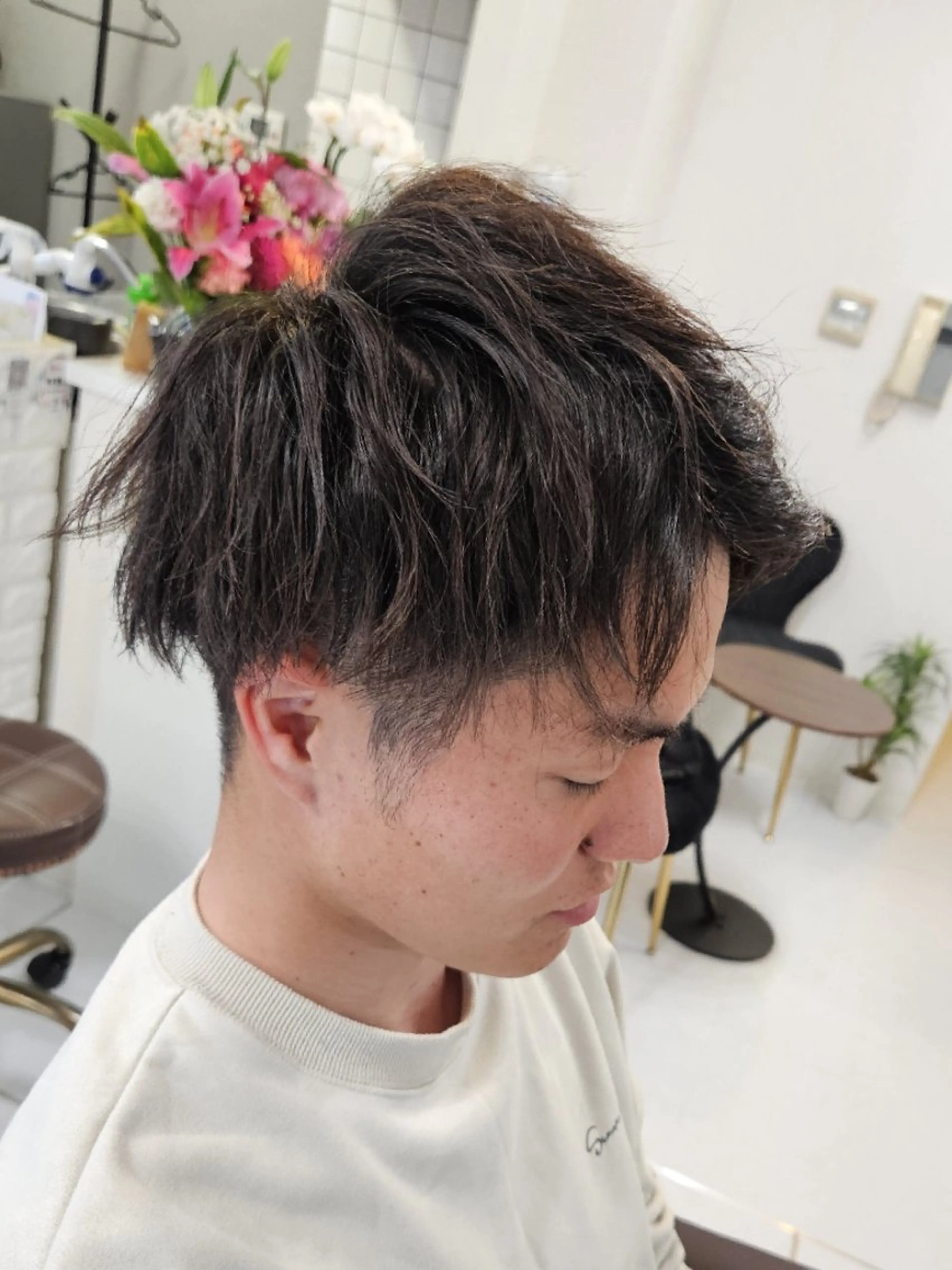 ショート カット ma cherie 三浦直美のヘアスタイル