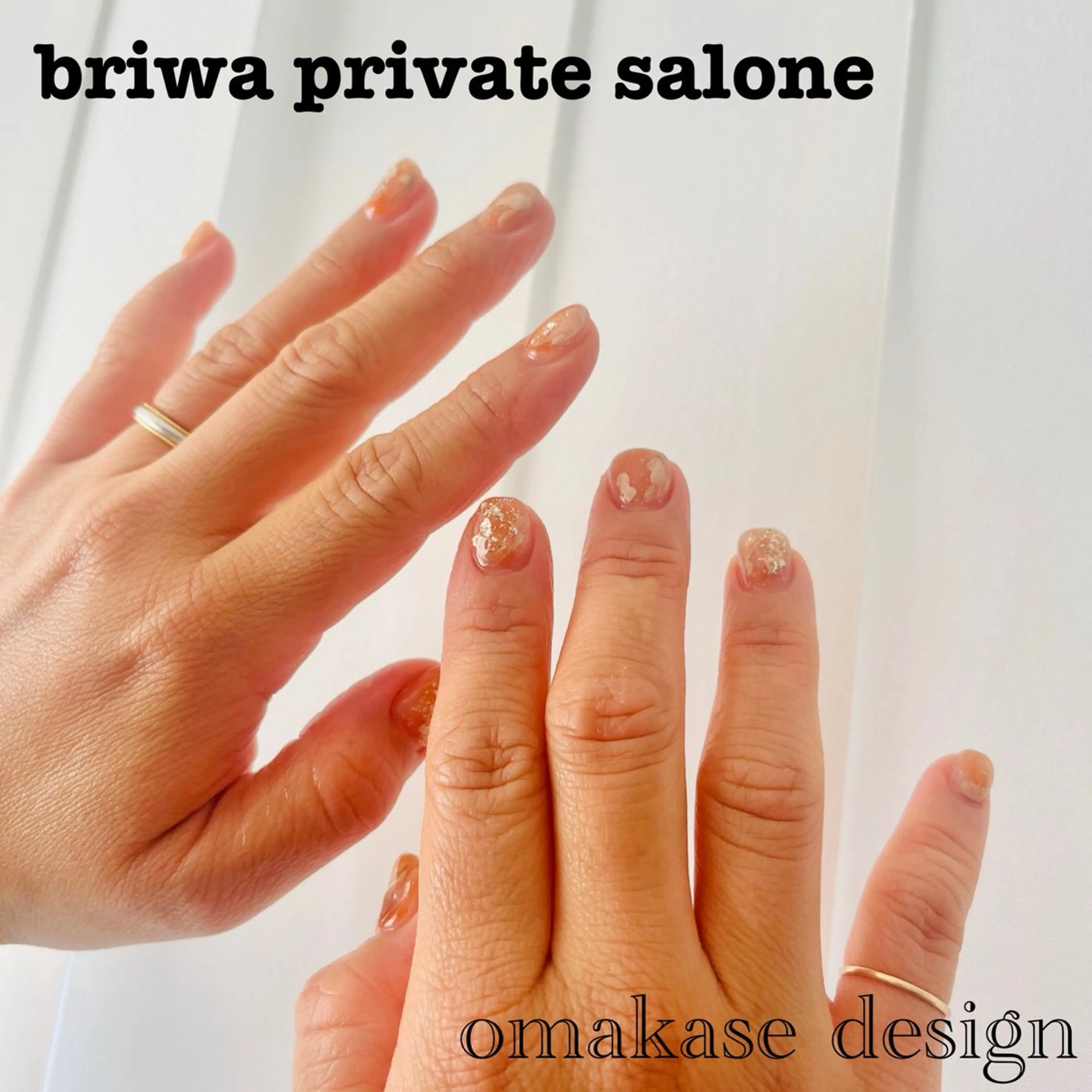 ネイル 持ち込み ハンドネイル Briwa✨nail 💅enoi ❤︎のネイルデザイン