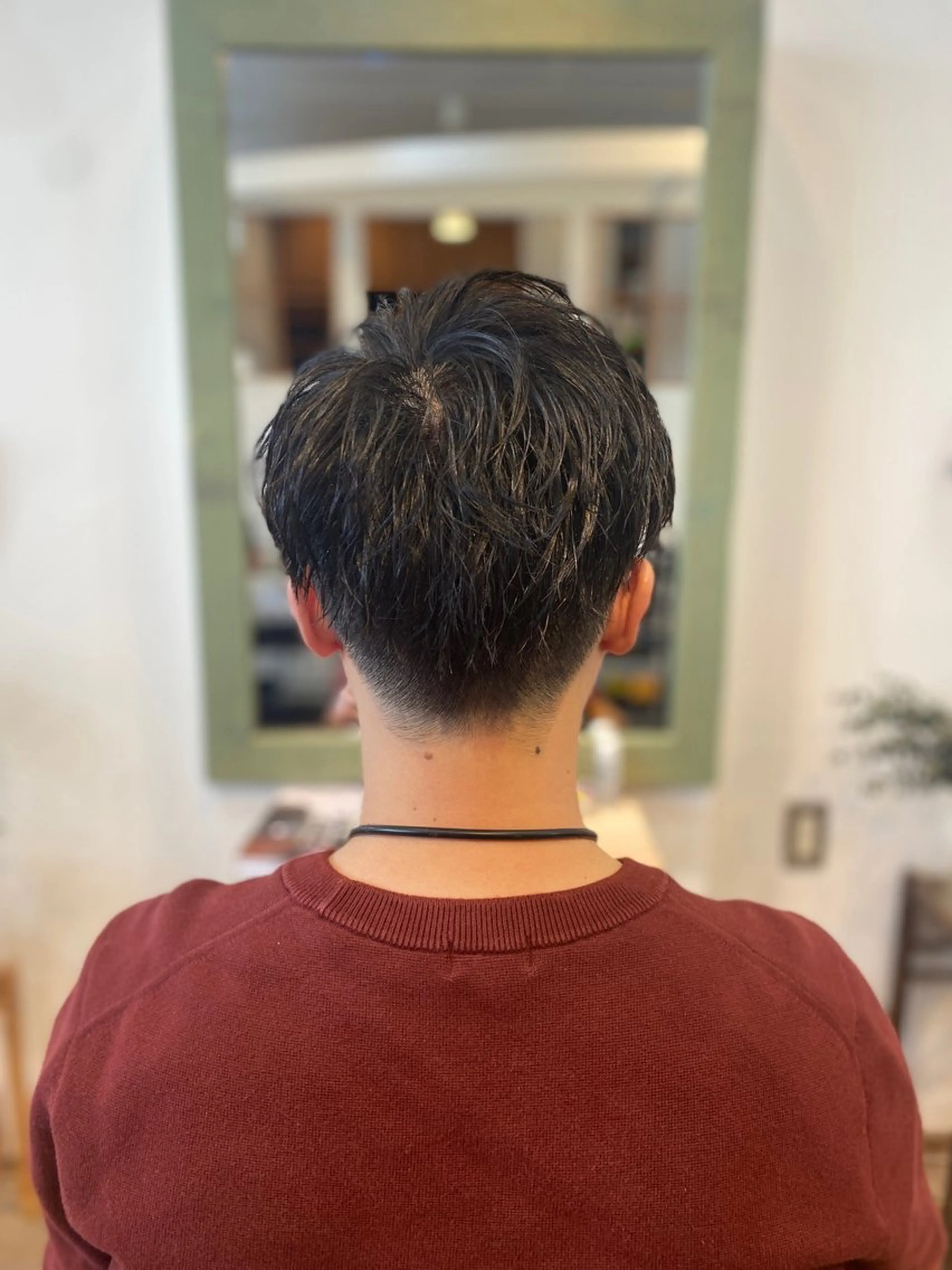ショート メンズ カット 安住 千明のヘアスタイル