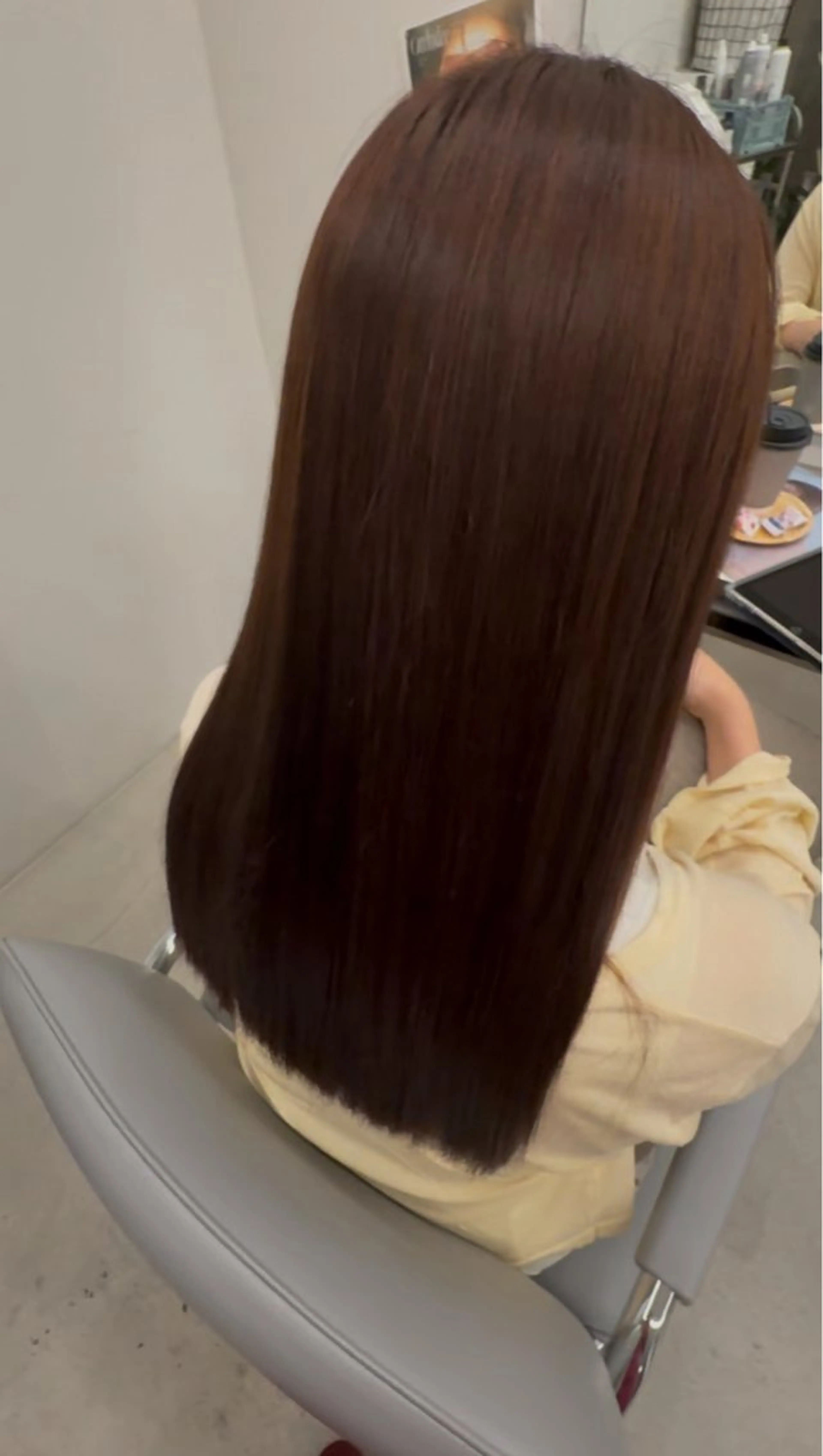 パーマ 縮毛矯正 山城まりも/ モデル様募集中/西宮のヘアスタイル