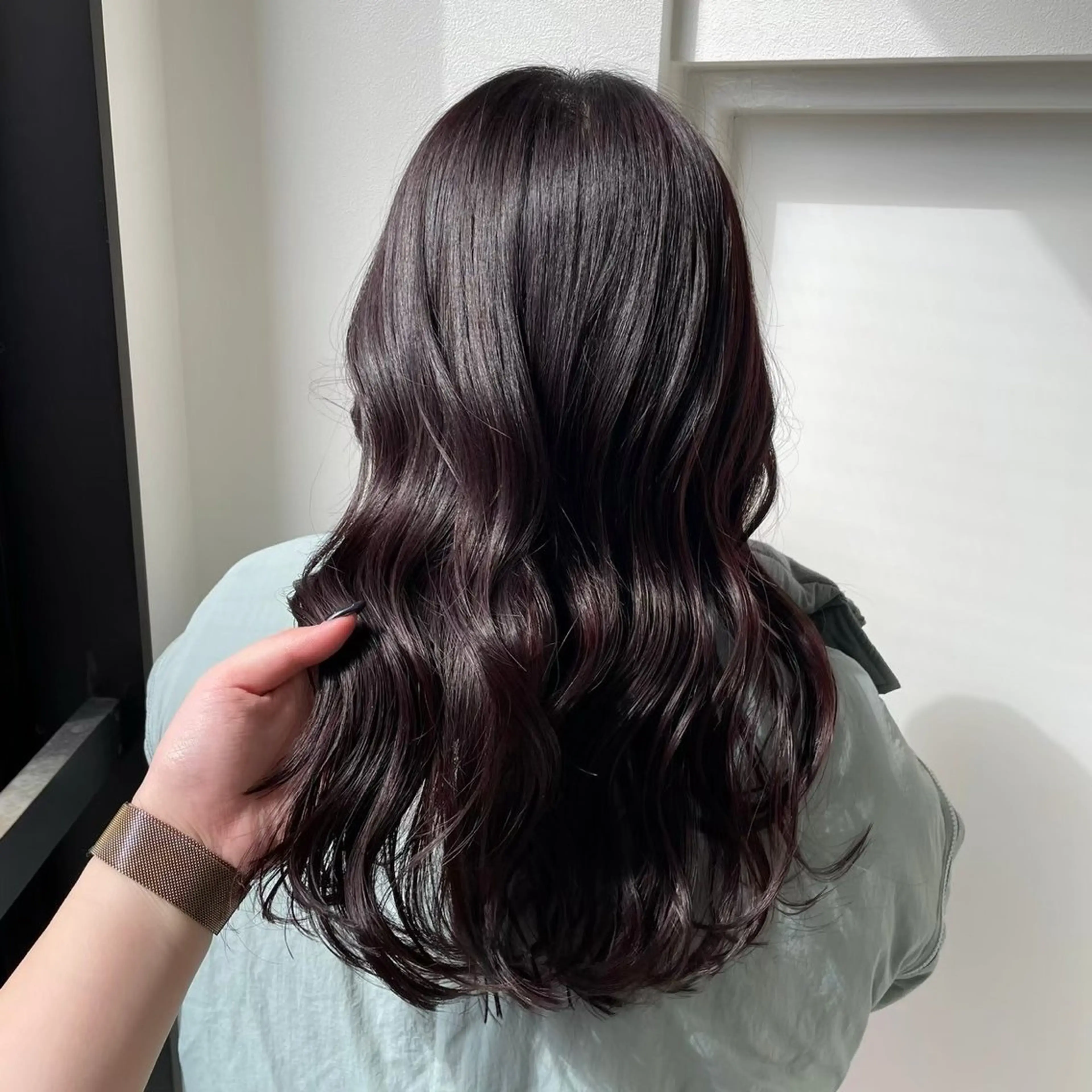 ロング カラー カット ヘアカラー トリートメント mina/暖色カラー /骨格矯正カットのヘアスタイル