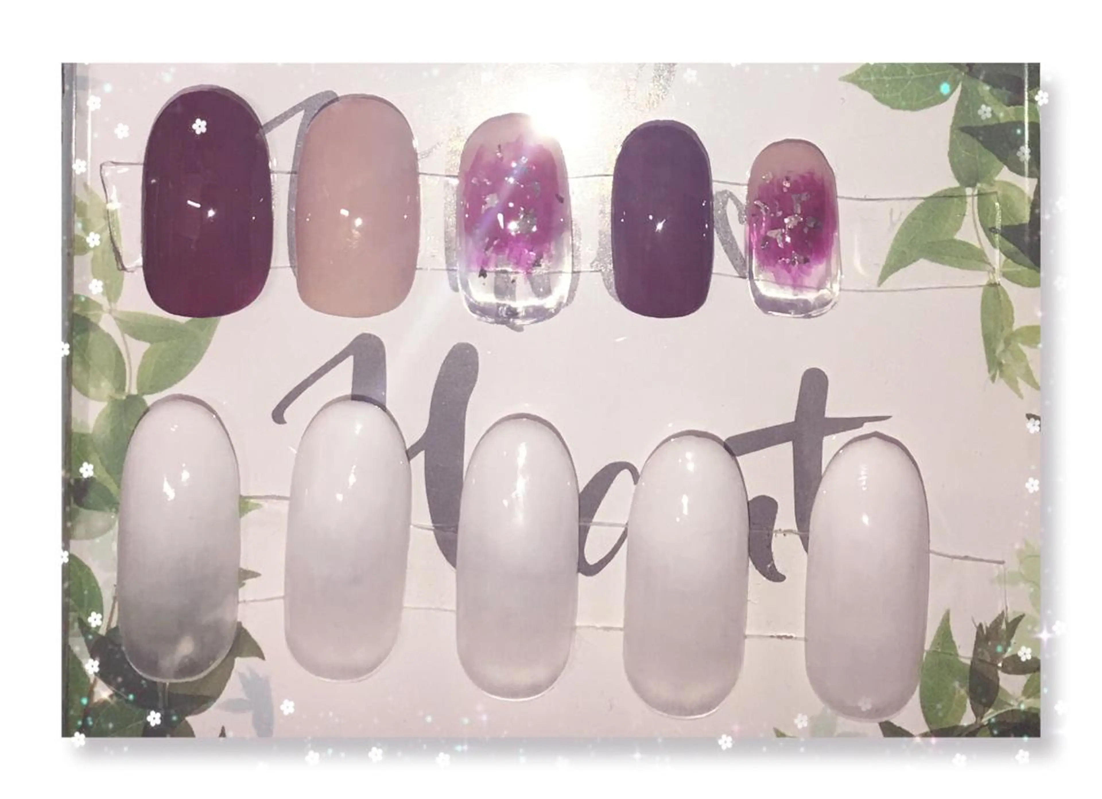 カラー ネイル キラー美　上野所属・キラー美 上野のネイルデザイン