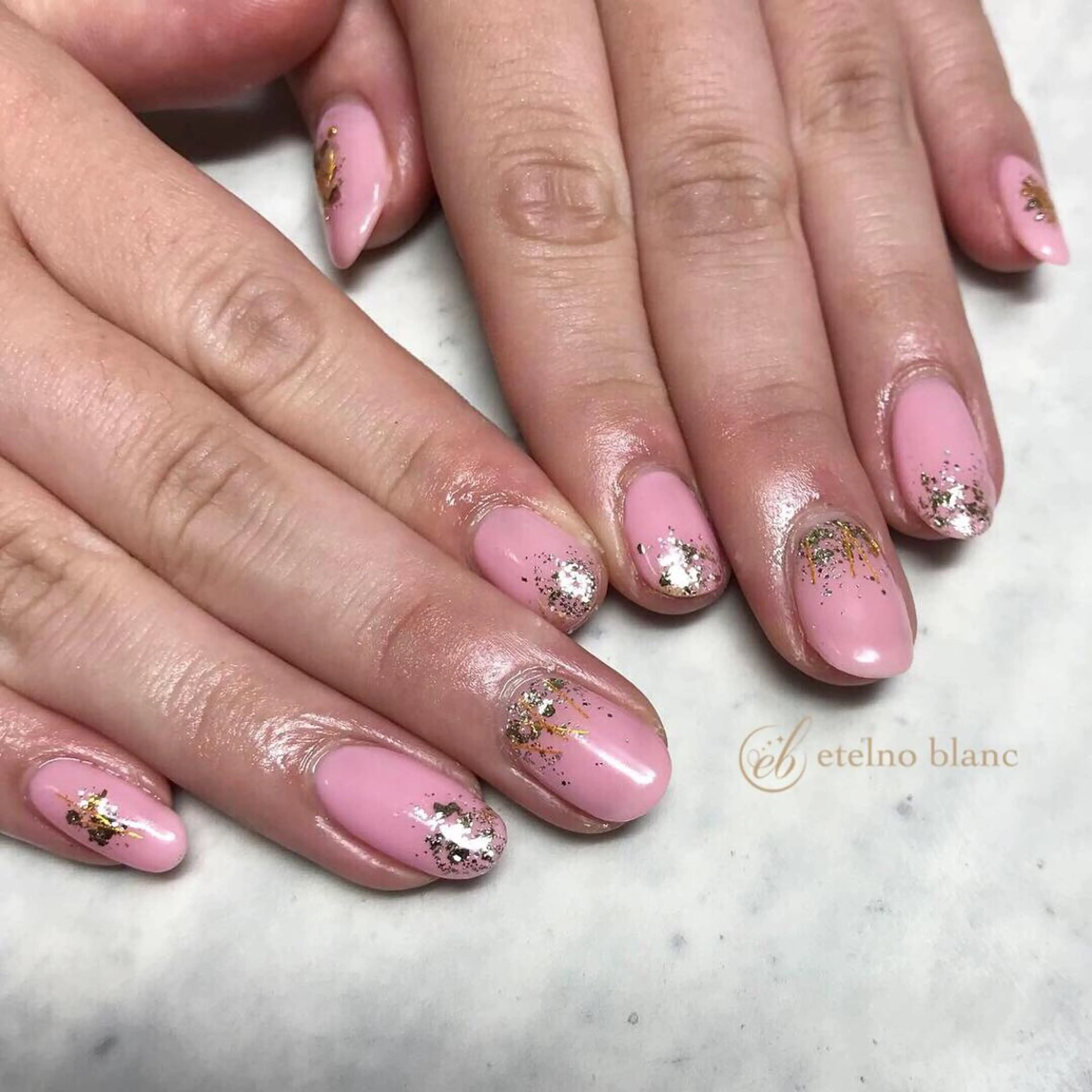 ネイル etelno blanc中目黒のネイルデザイン